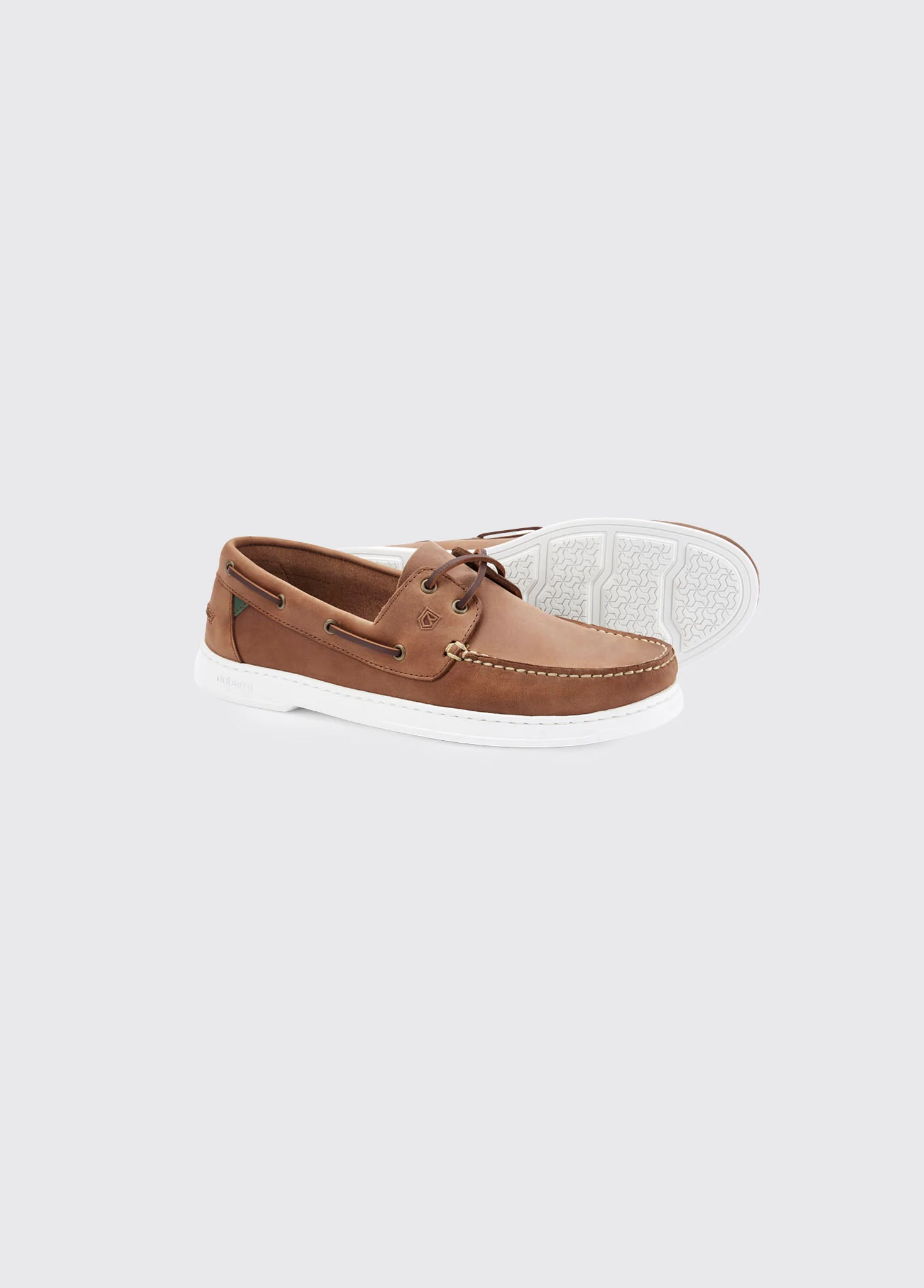 Oceania Mens dubarrylite™ Two Eye-Tie Moccasin - Chestnut - Image 2