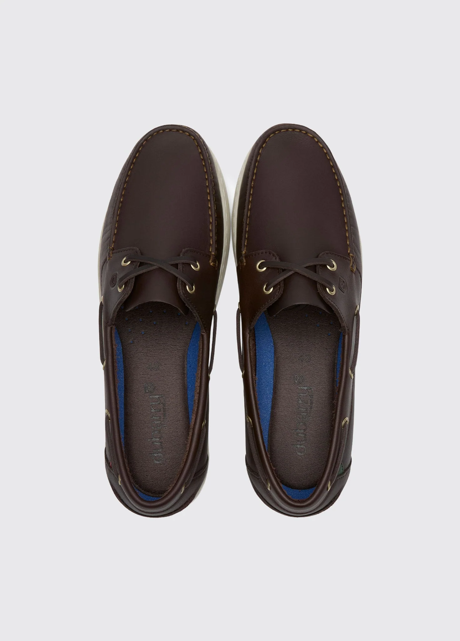 Oceania Mens dubarrylite™ Two Eye-Tie Moccasin - Mocha - Image 5