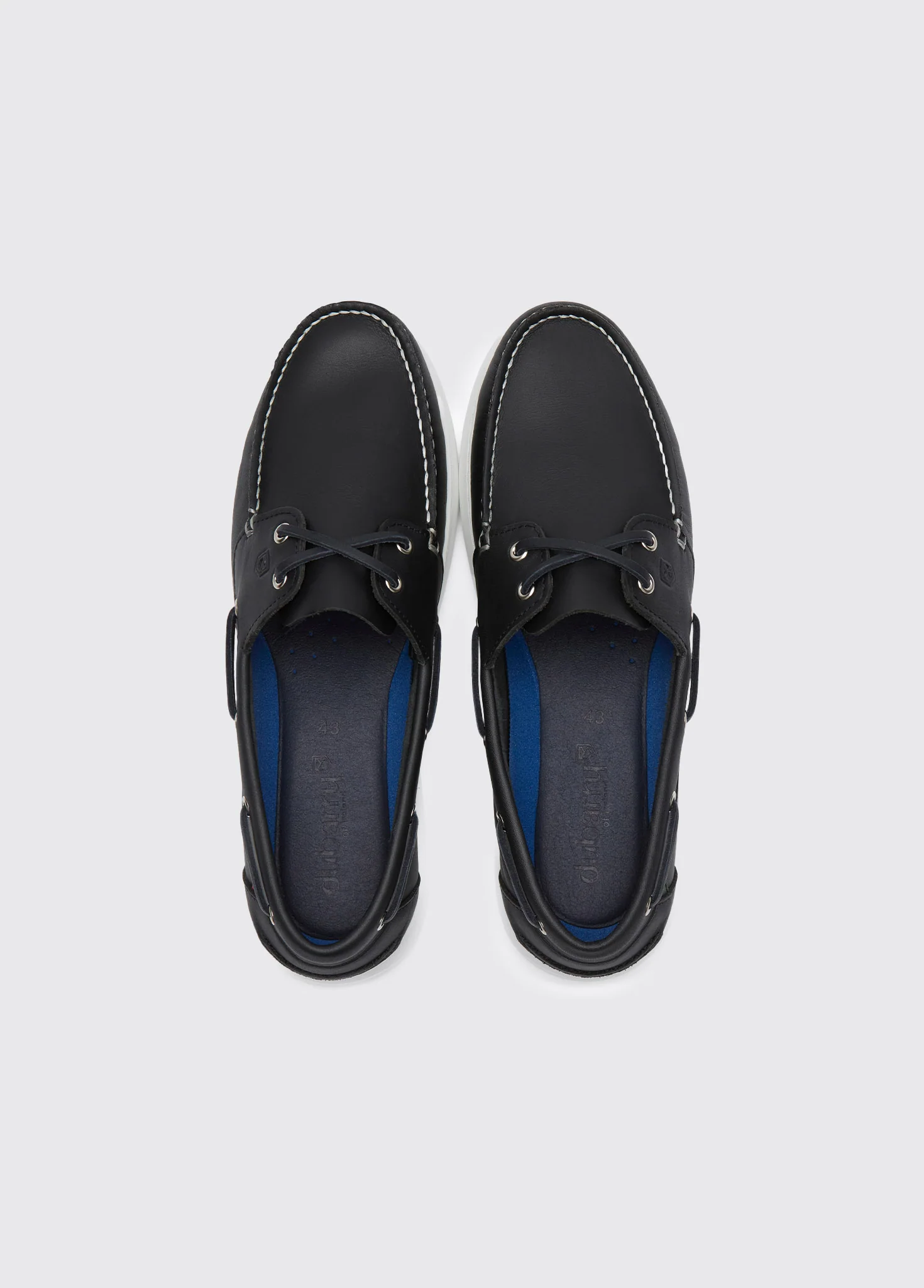 Oceania Mens dubarrylite™ Two Eye-Tie Moccasin - Navy - Image 5