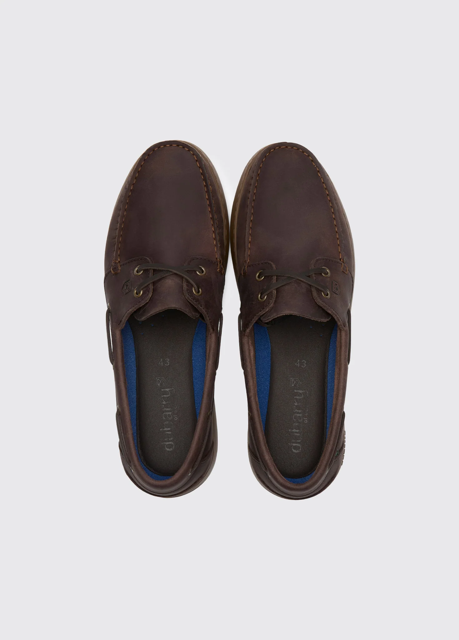 Oceania Mens dubarrylite™ Two Eye-Tie Moccasin - Old Rum - Image 5