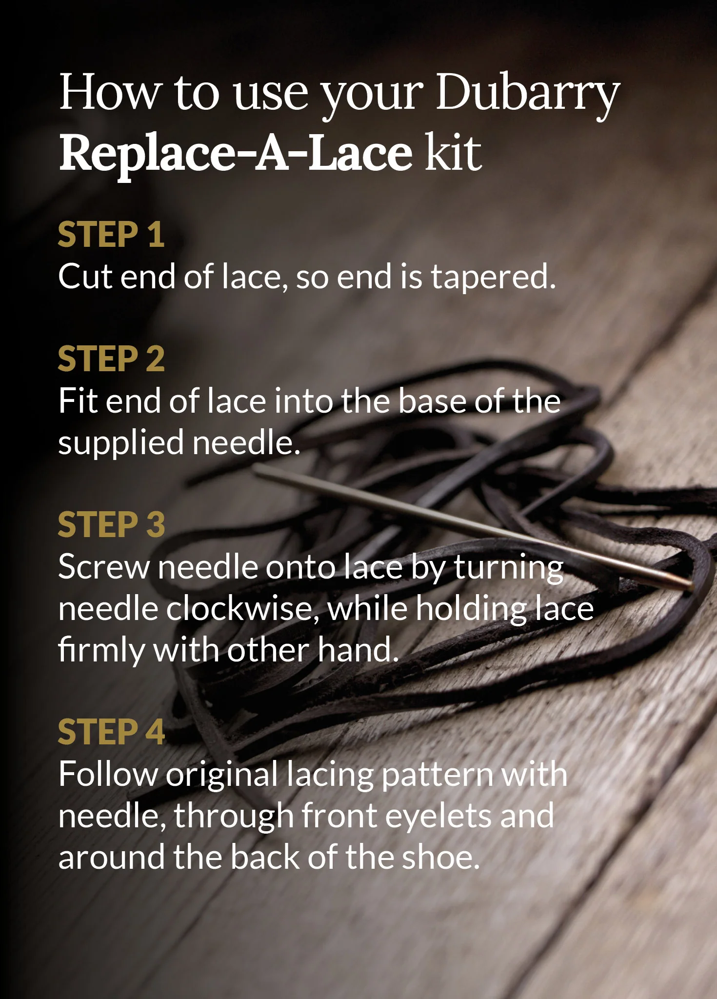 Replace -a-lace Kit - White - Image 2