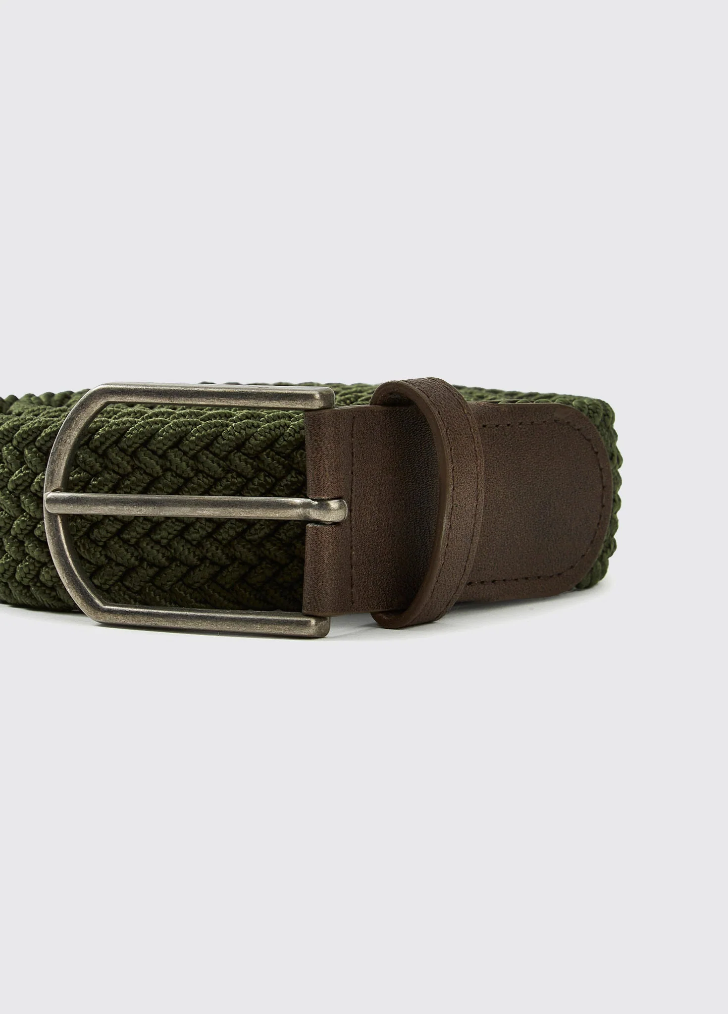 Oysterhaven Woven Belt - Olive - Image 2