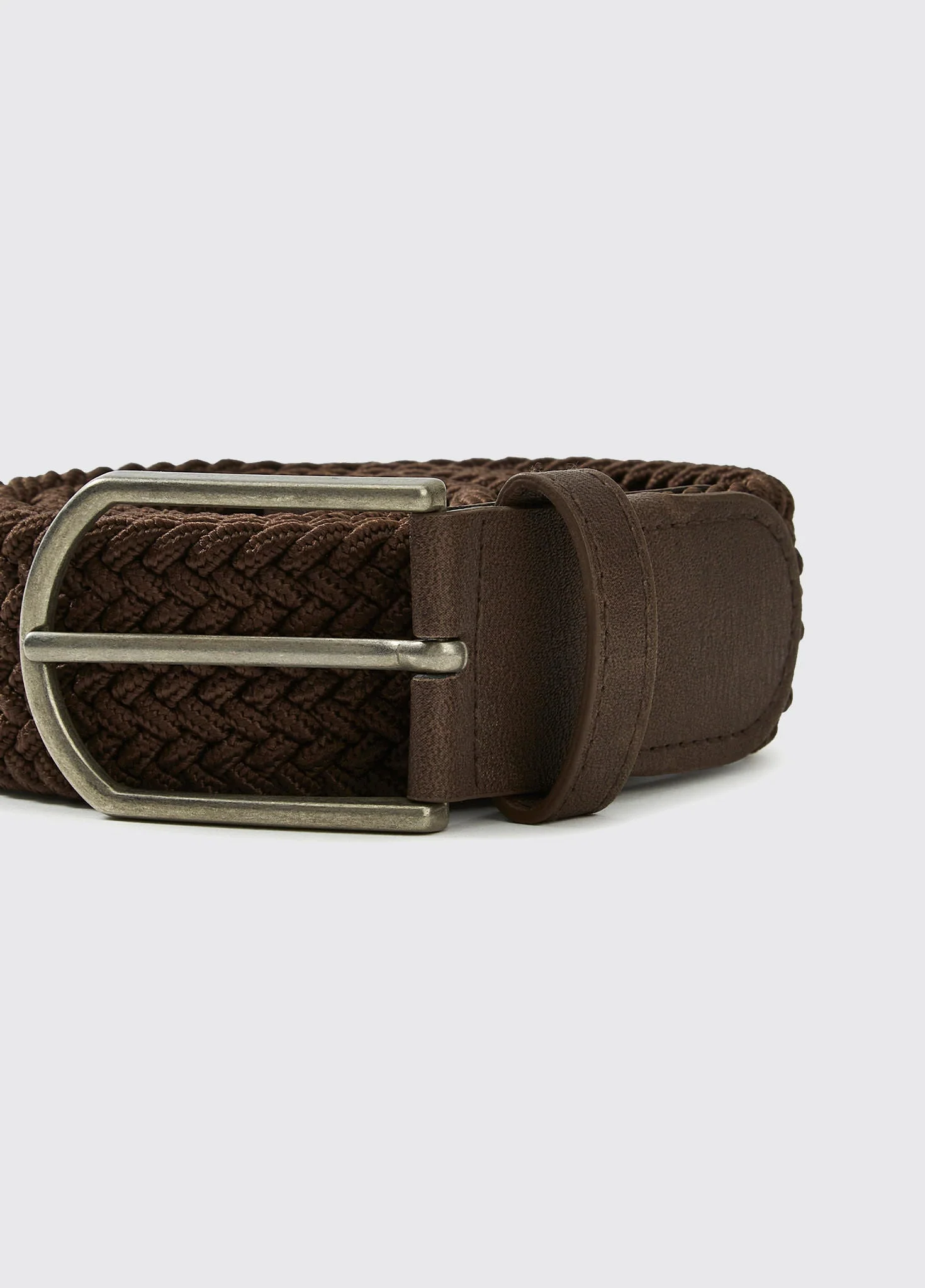Oysterhaven Woven Belt - Walnut - Image 2