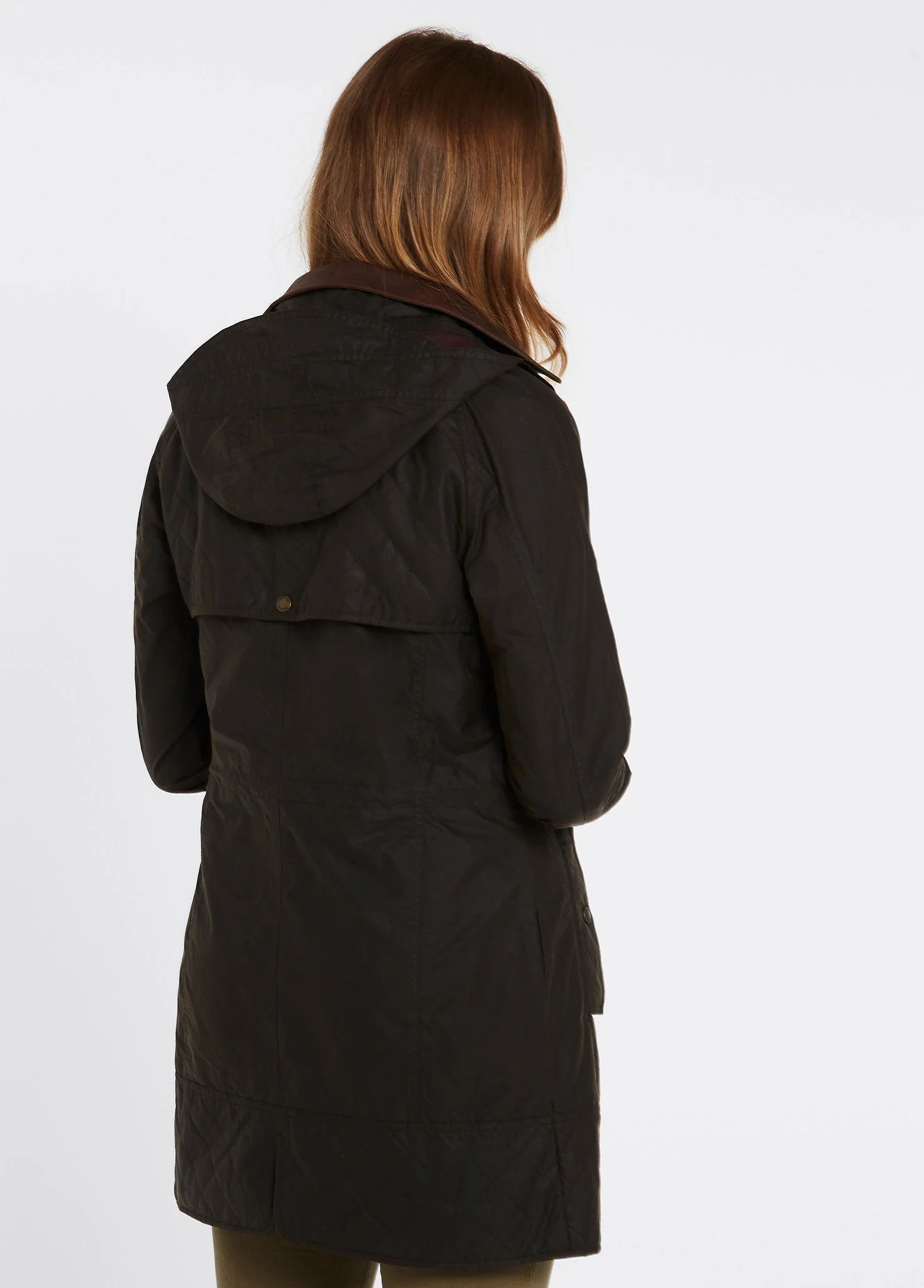 Radford Ladies Wax Jacket - Verdigris - Image 4