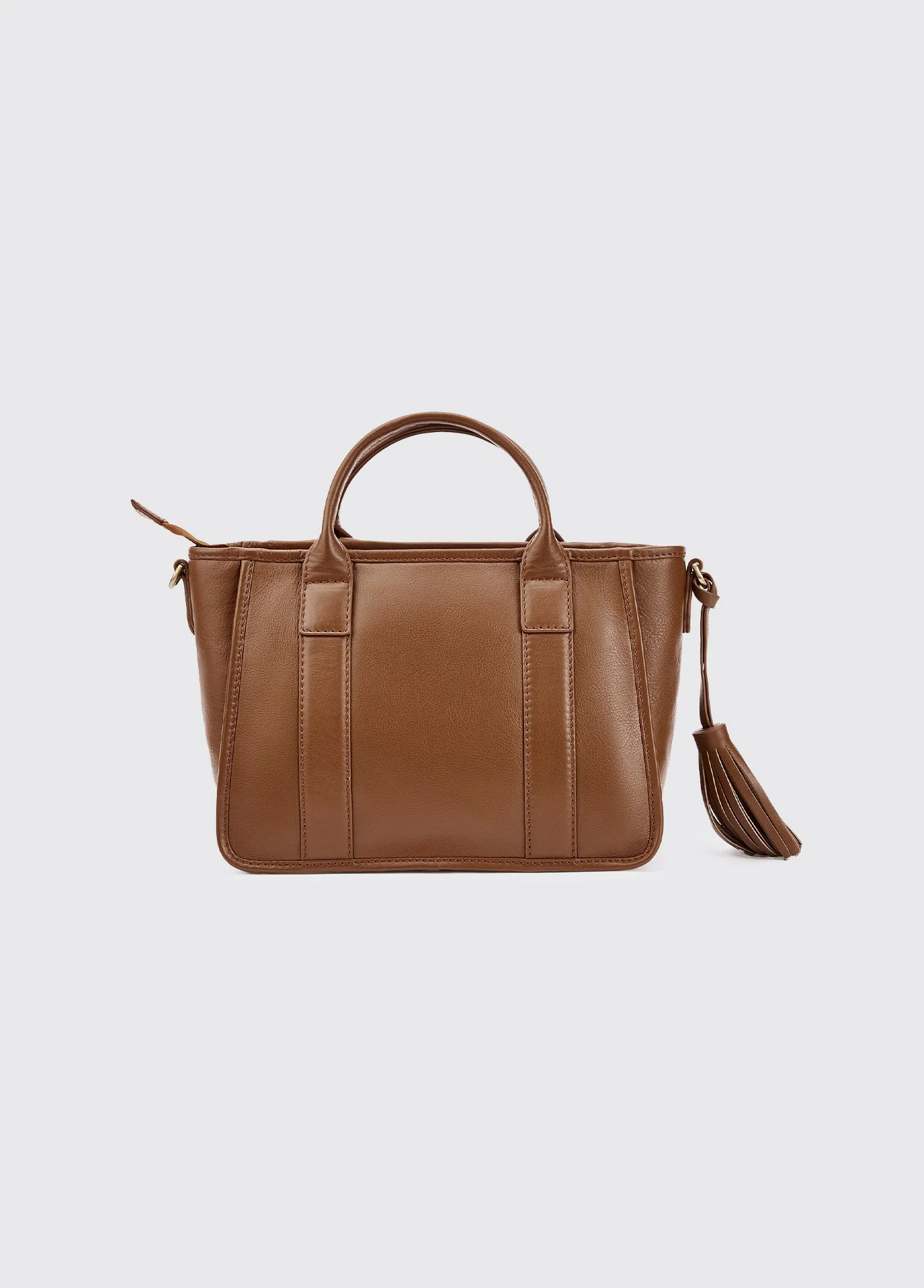 Ramelton Medium size leather handbag - Caramel - Image 3