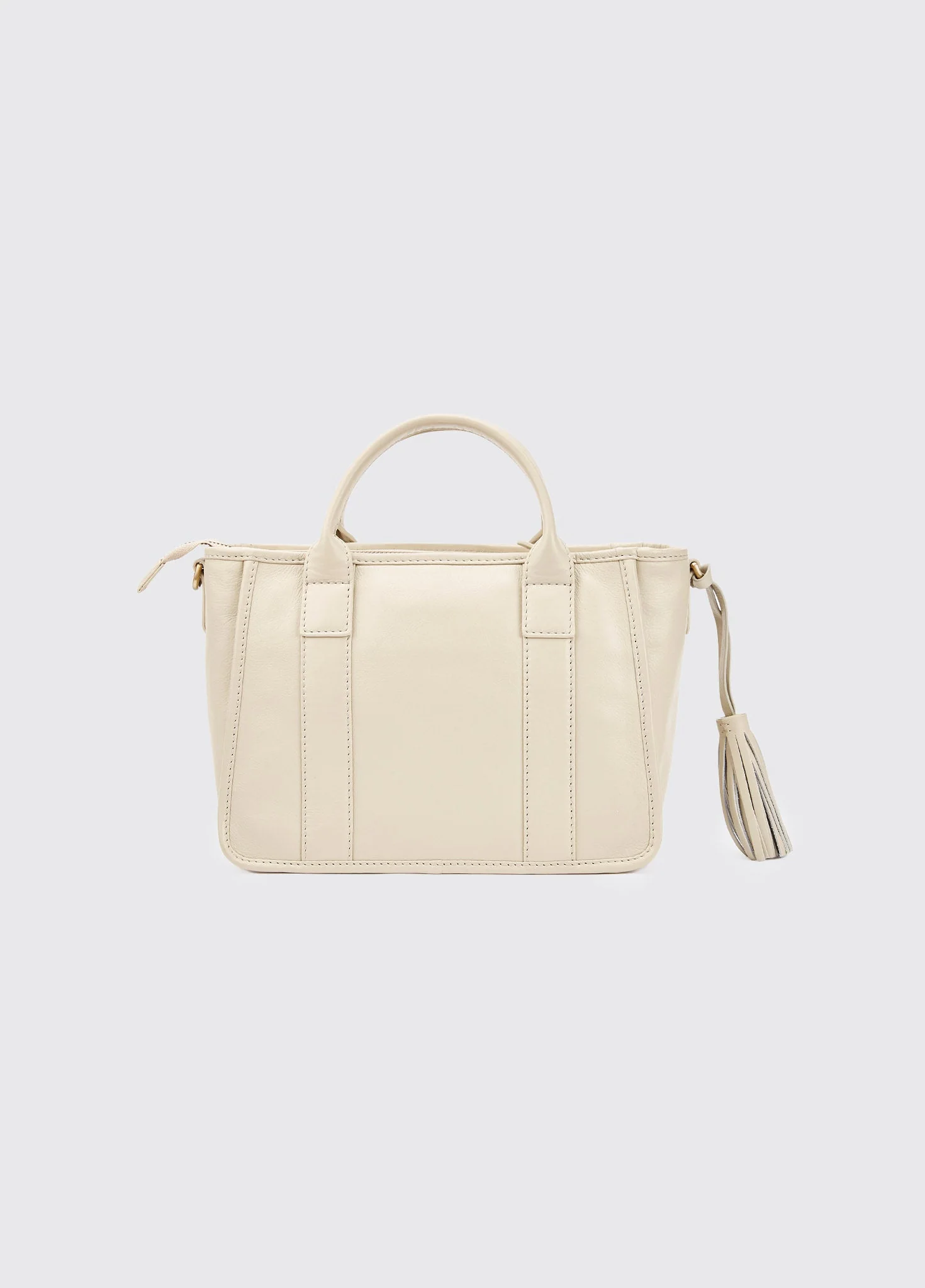 Ramelton Medium Size Leather Handbag - Oyster - Image 2