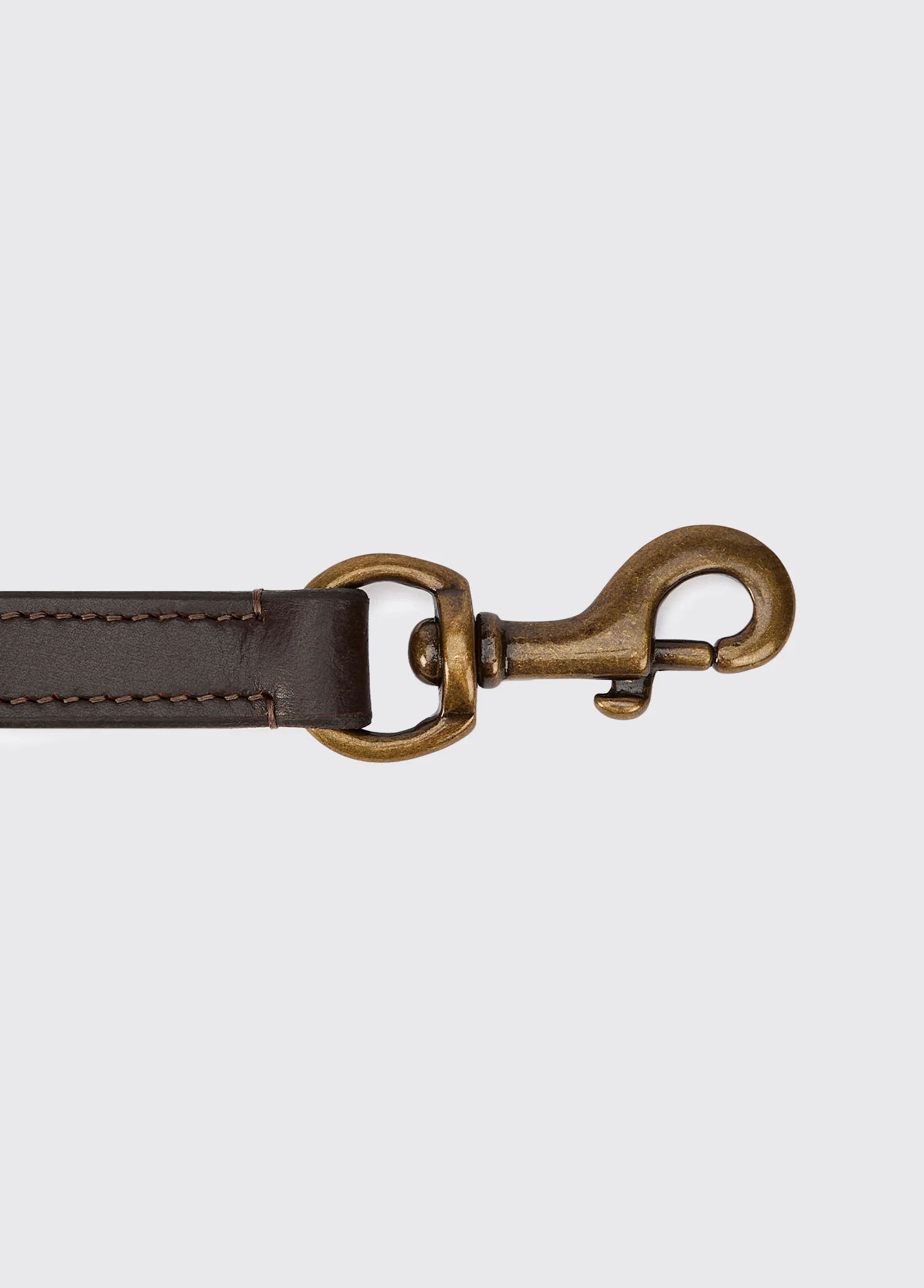 Ranger Leather clipped 4ft (appx) lead - Mahogany - Image 5