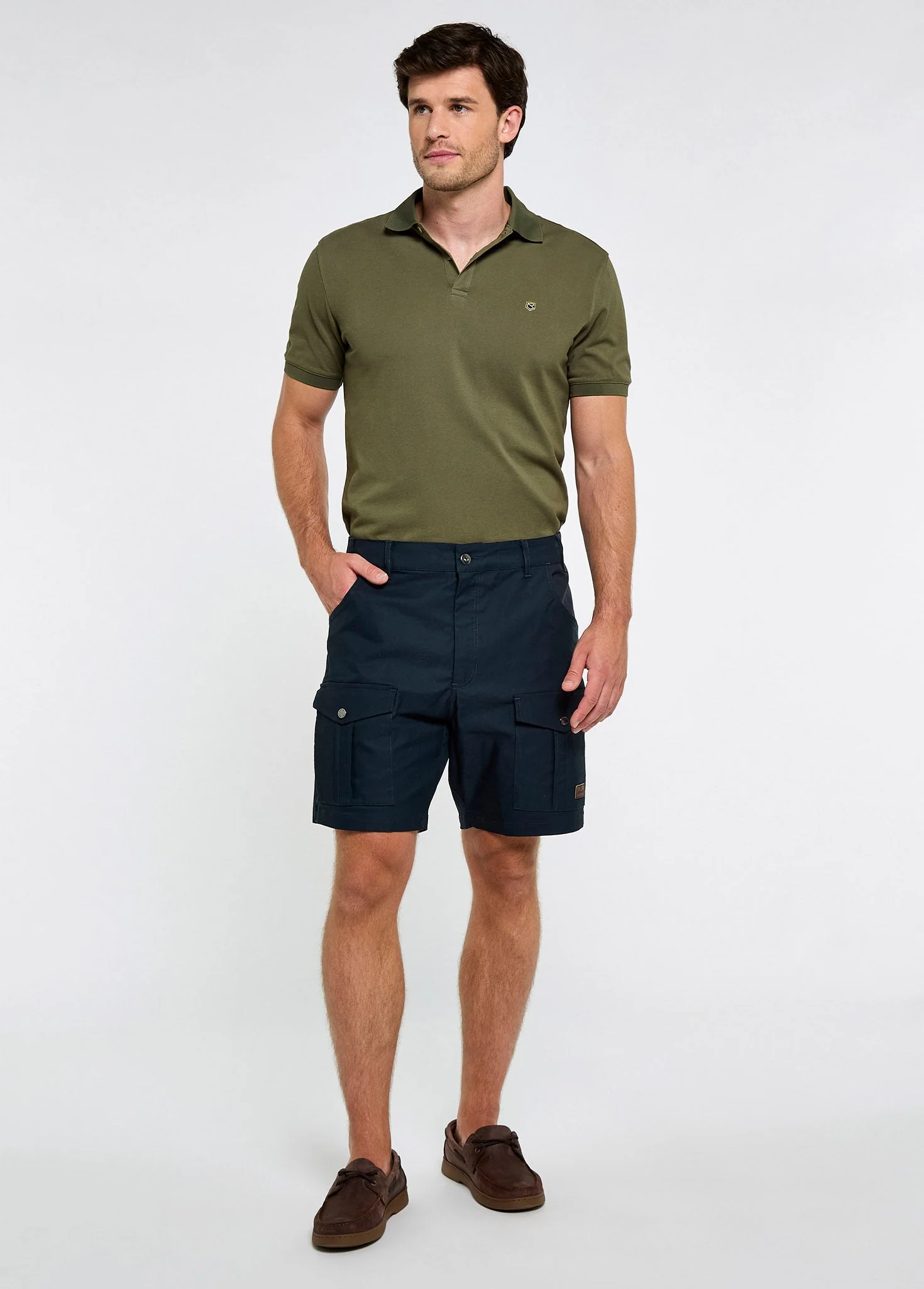 Regan Men's Outdoor Shorts - Navy - Image 3