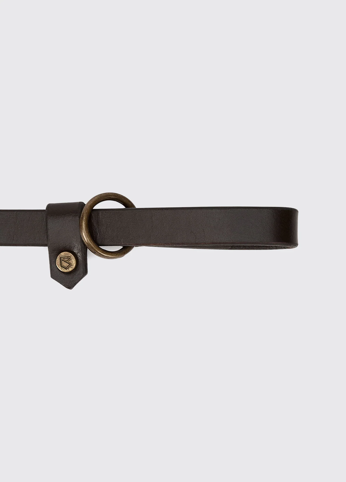 Riley 5ft Leather slip lead - Mahogany - Image 4