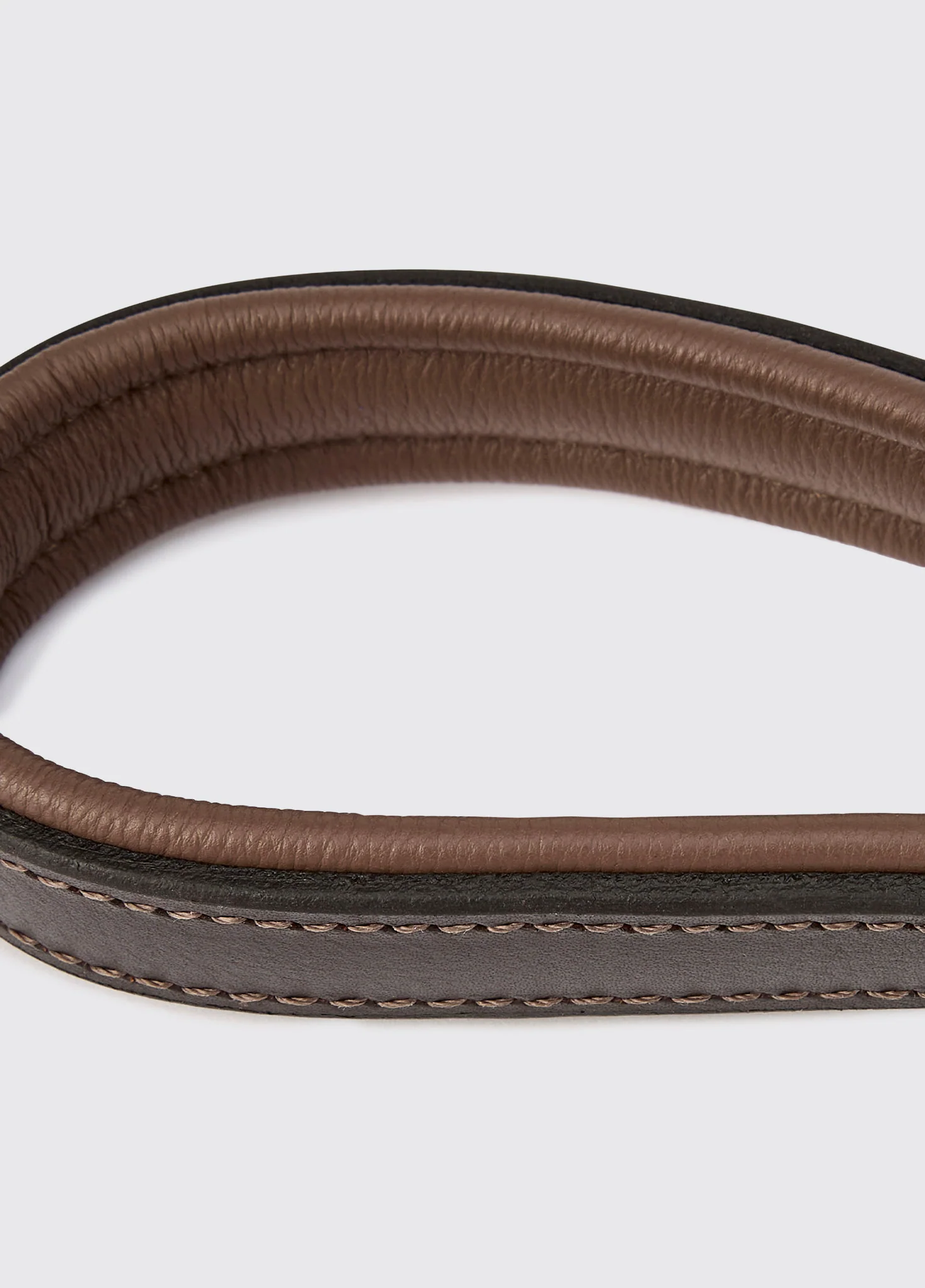 Riley 5ft Leather slip lead - Mahogany - Image 7