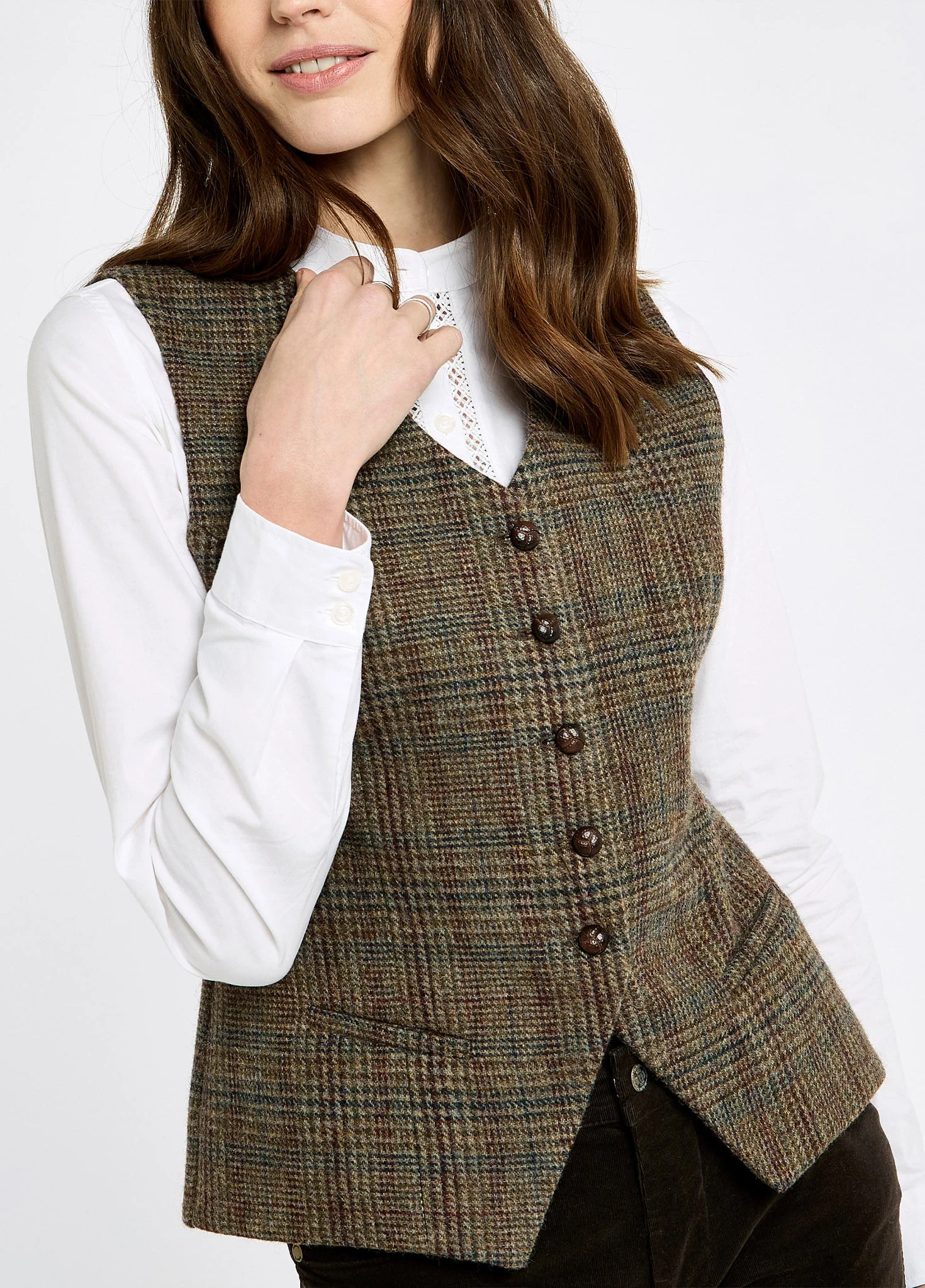 Robinswood Women’s tweed waistcoat- Katy Glen - Image 4