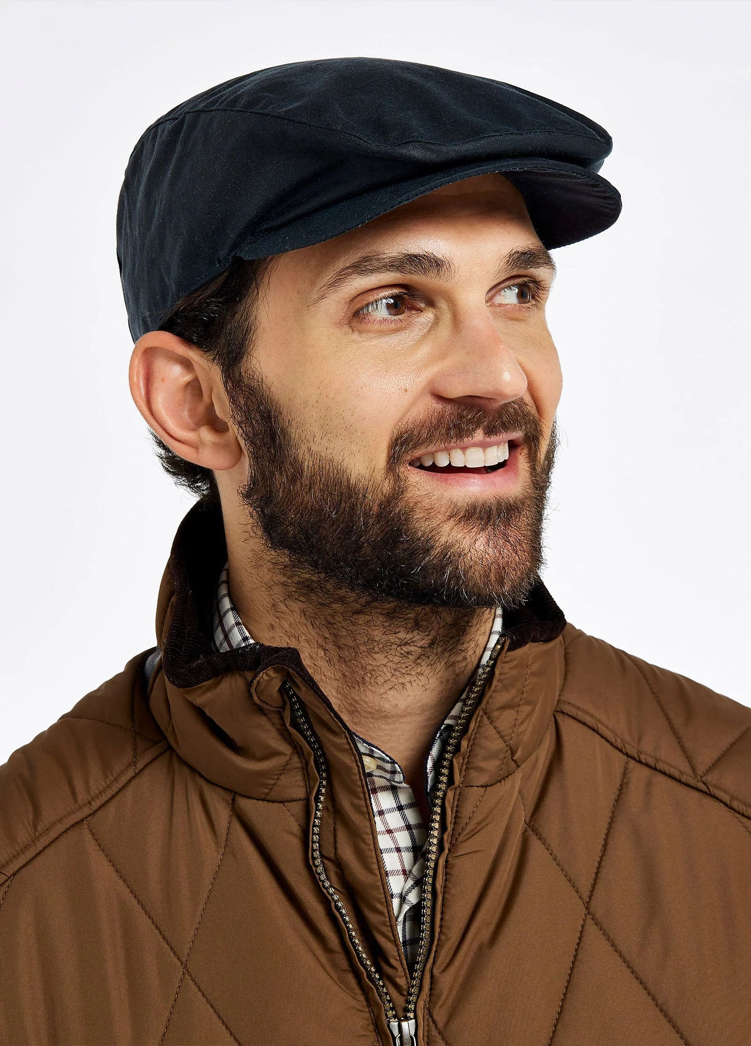 Rossmore Wax Cotton Cap - Navy - Image 2