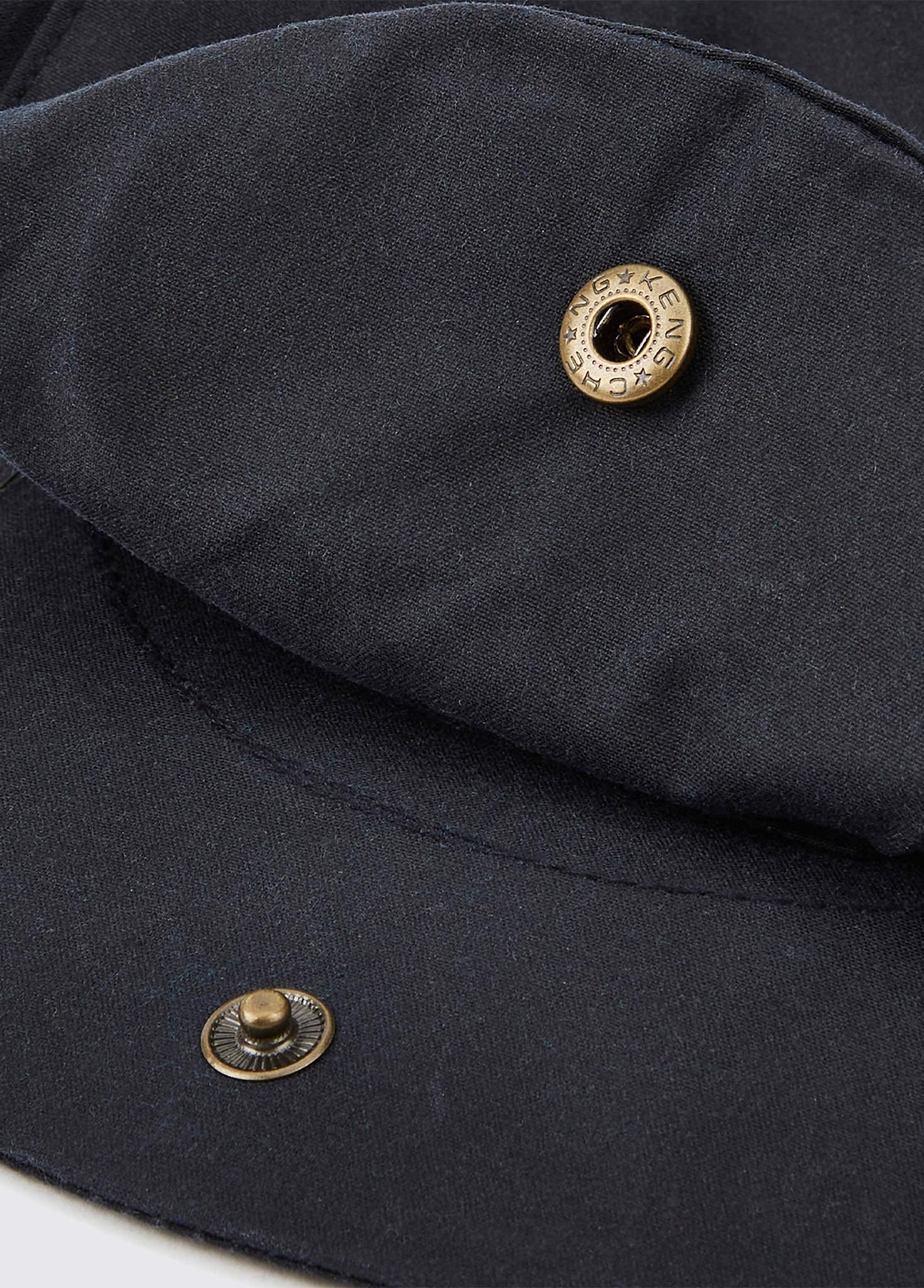Rossmore Wax Cotton Cap - Navy - Image 4