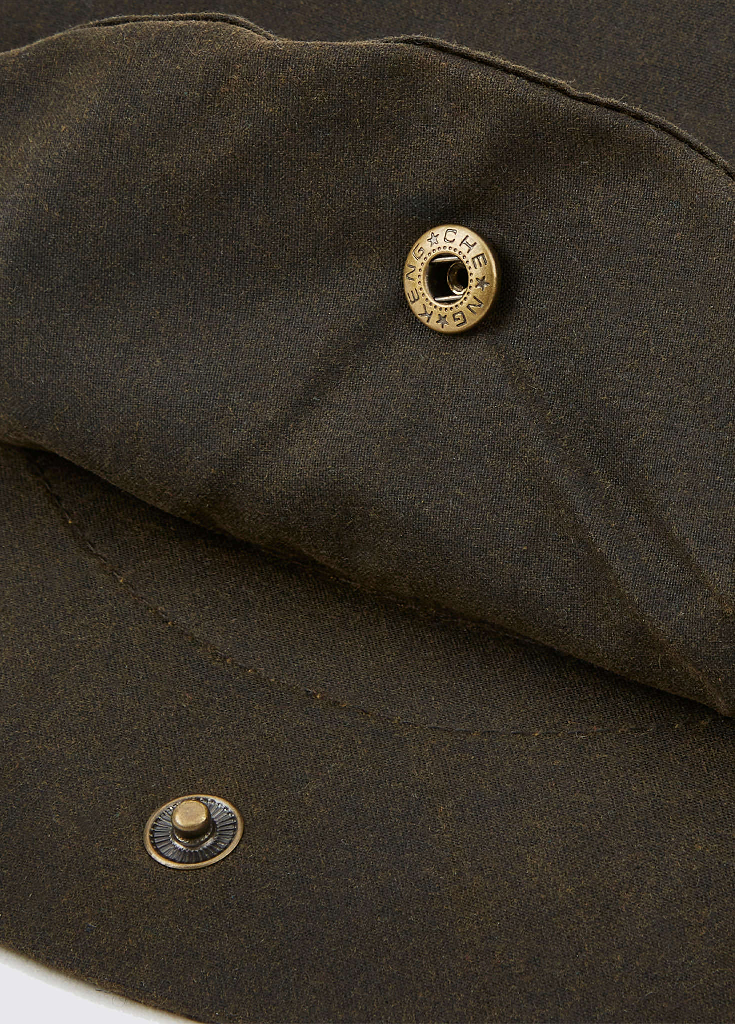 Rossmore Wax Cotton Cap - Olive - Image 4