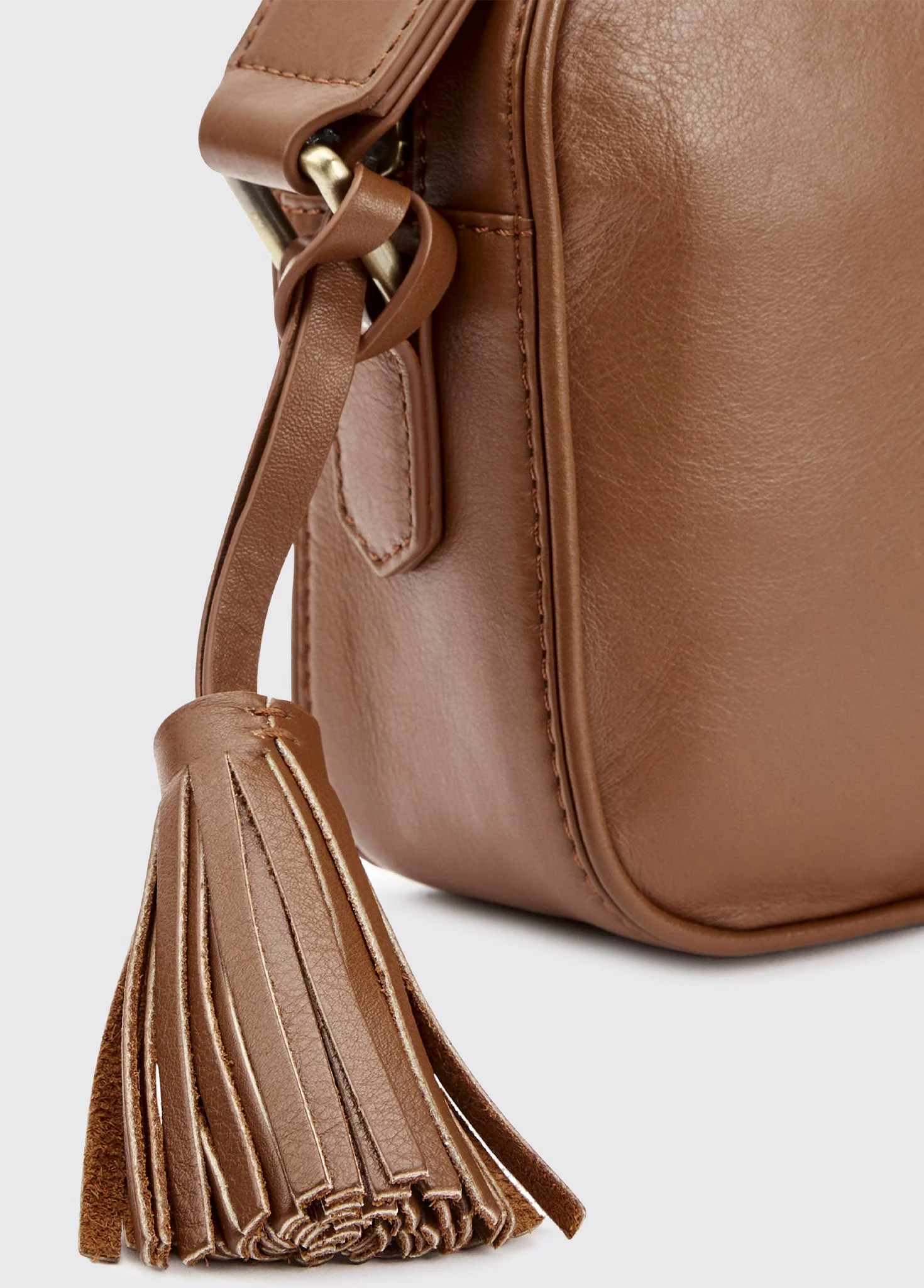 Rostrevor Ladies Cross Body Bag - Caramel - Image 7