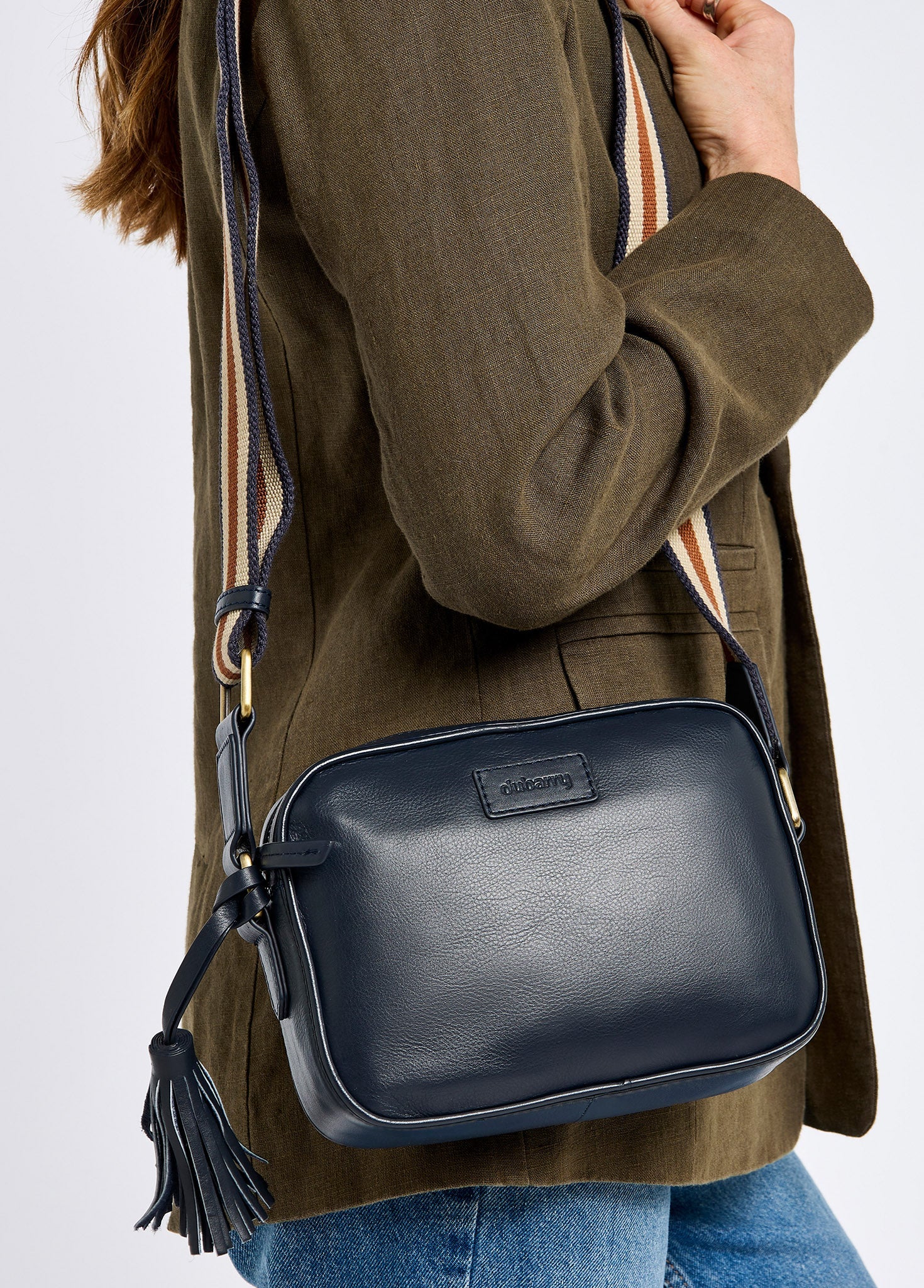 Rostrevor Ladies Cross Body Bag - Navy - Image 3