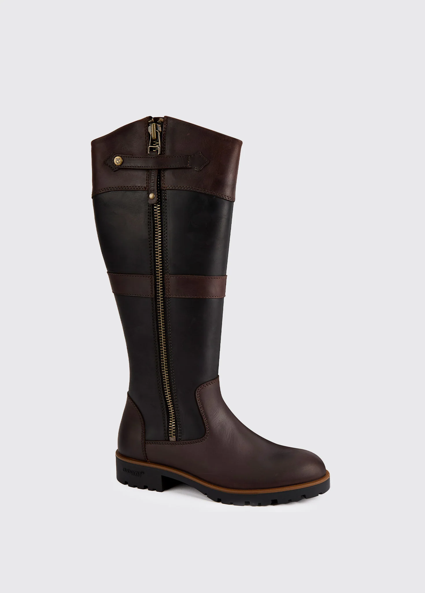 Roundstone Country Boot - Black/Brown - Image 4
