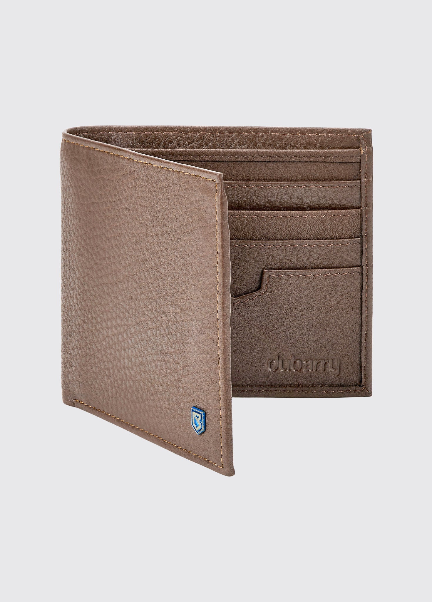 Sallins Men's Leather Wallet - Walnut - Image 2