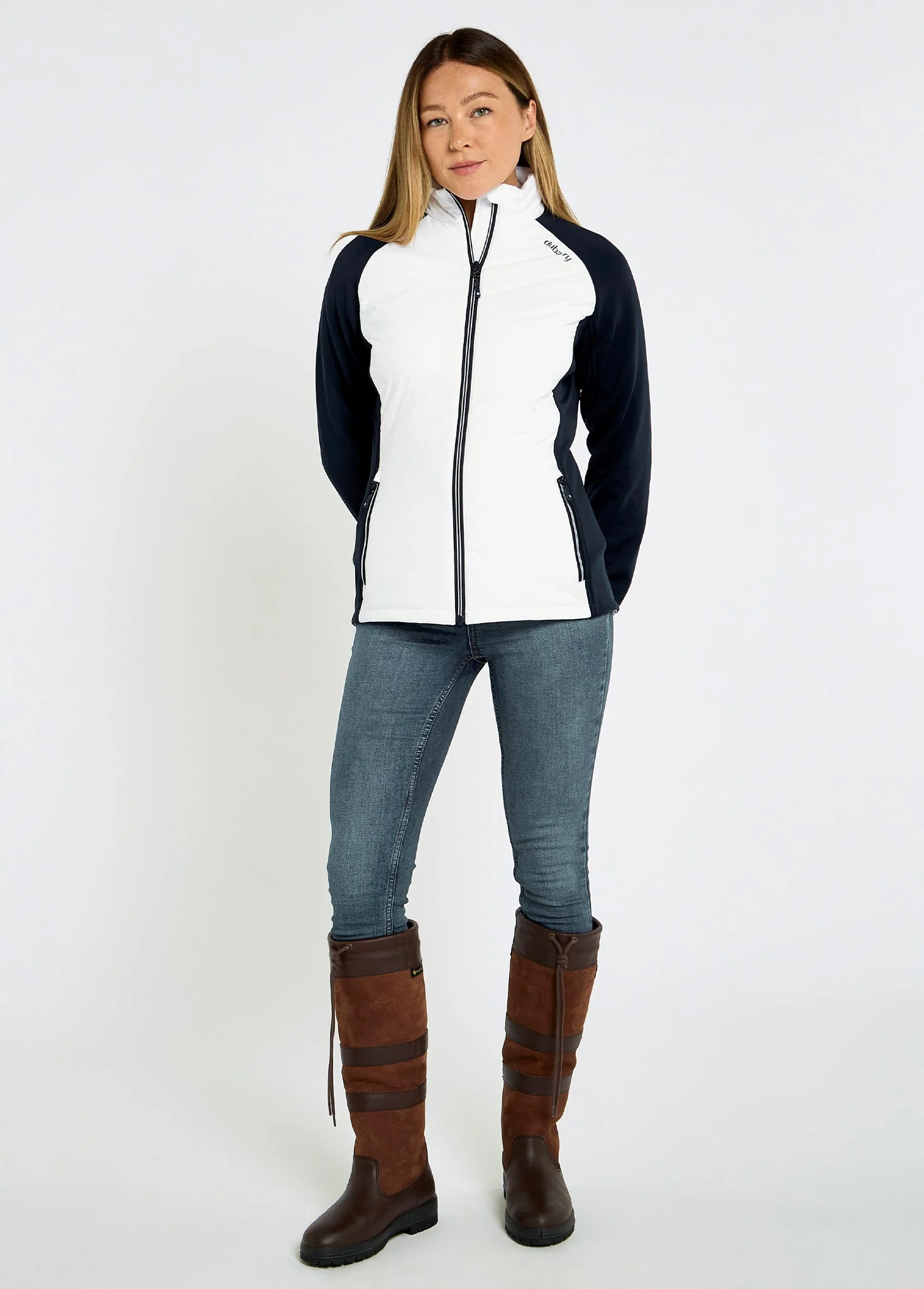 Seamist Women's Hybrid Jacket - White - Image 2
