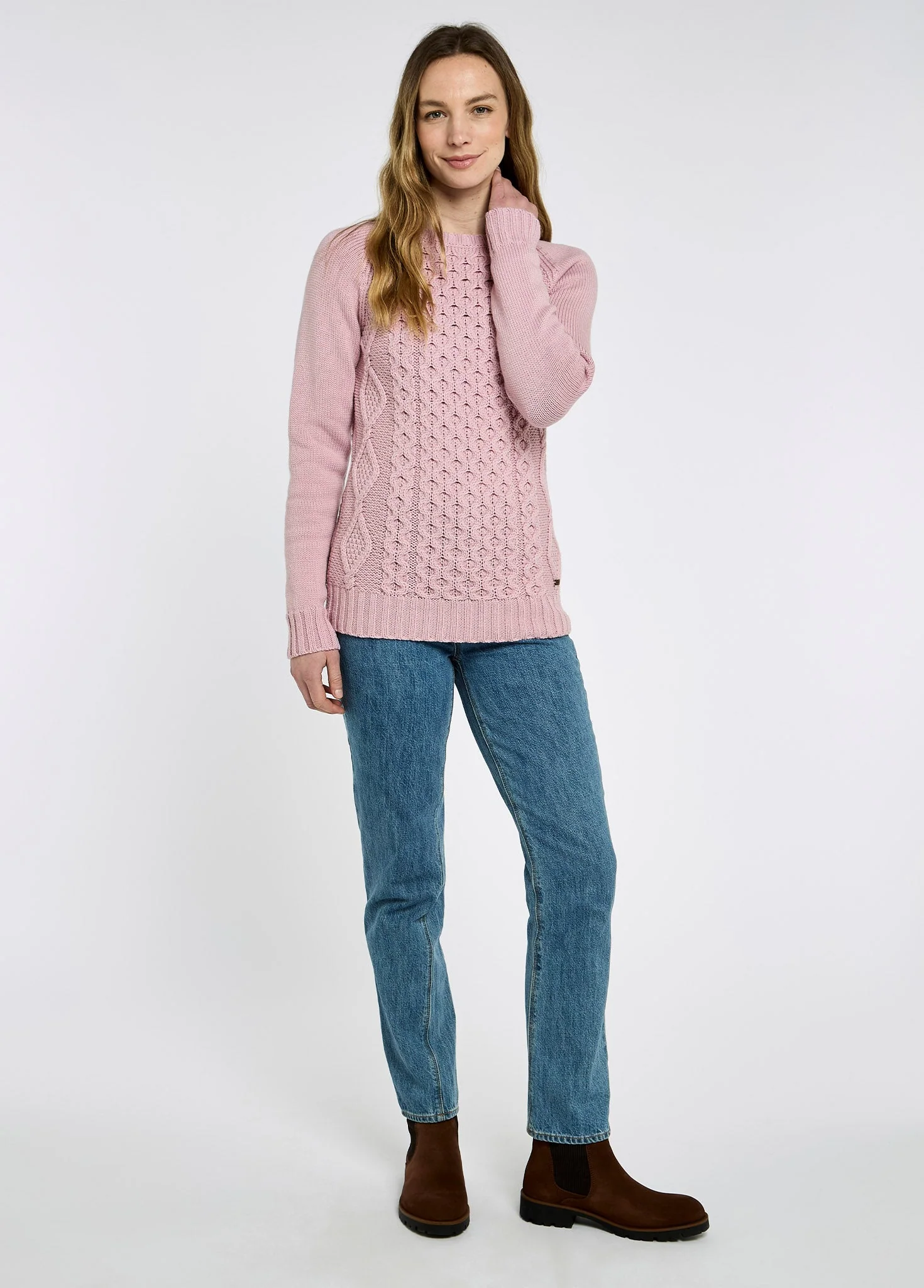 Shanley Sweater - Dusky Rose - Image 2