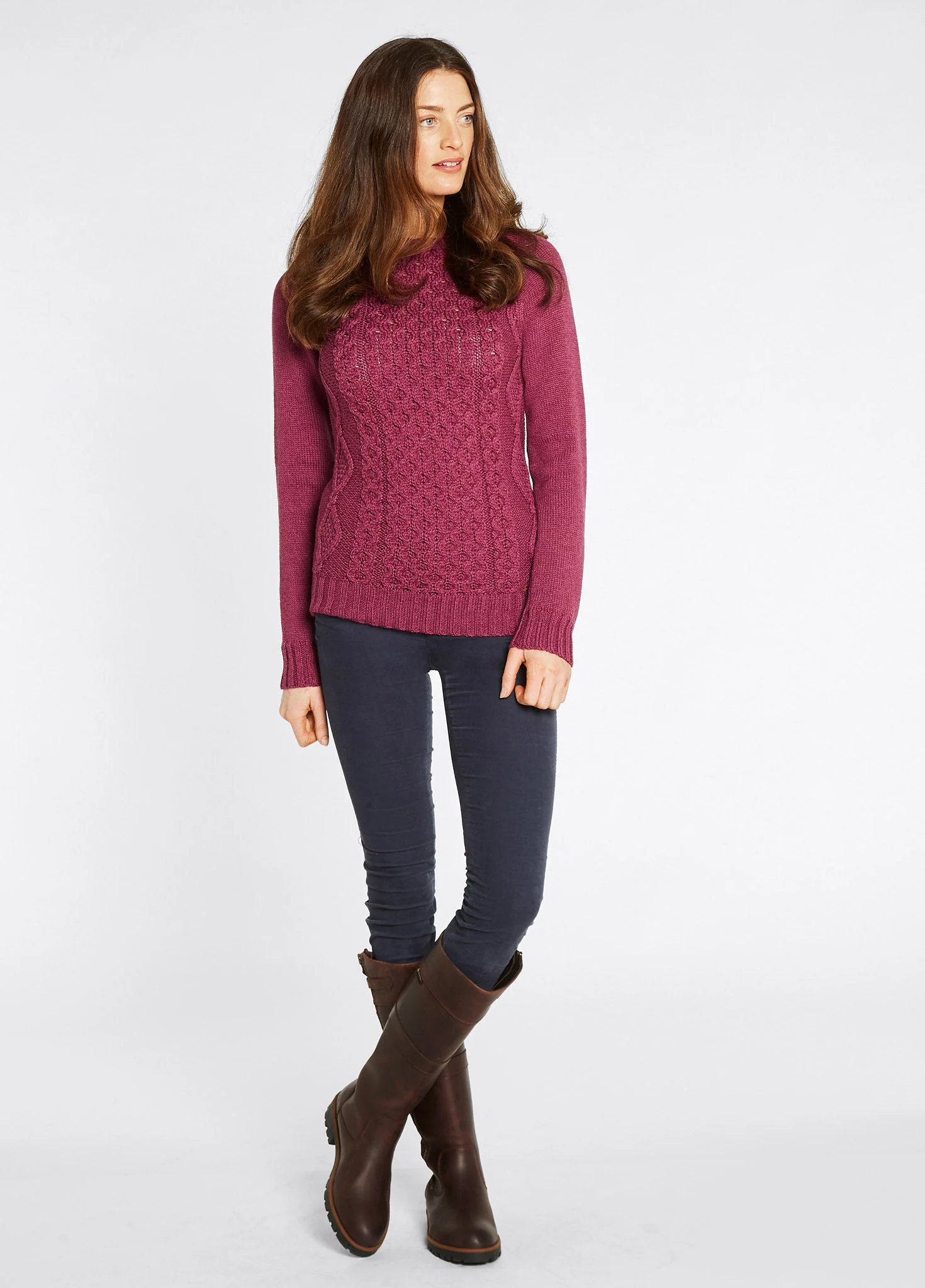 Shanley Women's Merino Sweater - Clover - Image 2