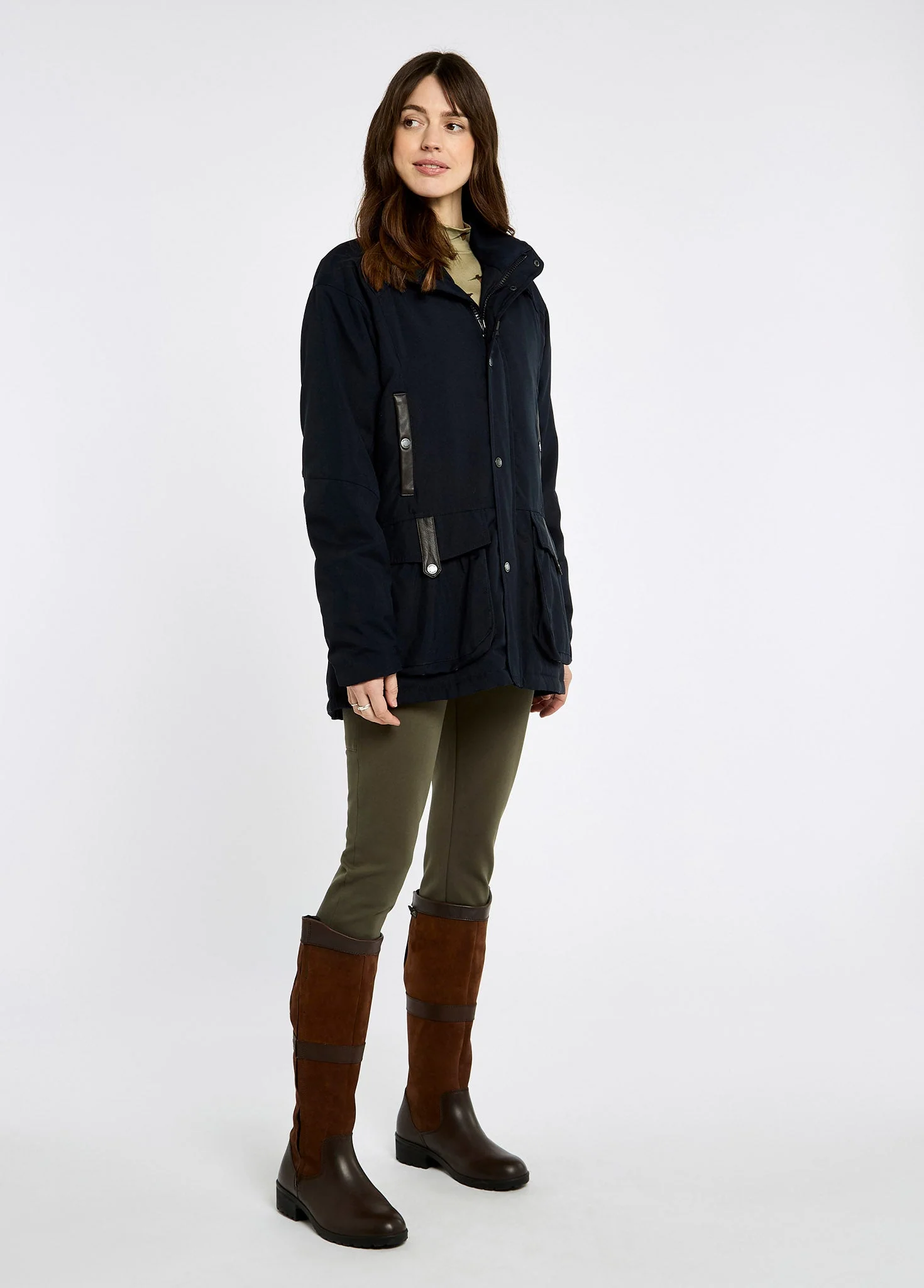 Sherwood Utility Coat - Navy - Image 3