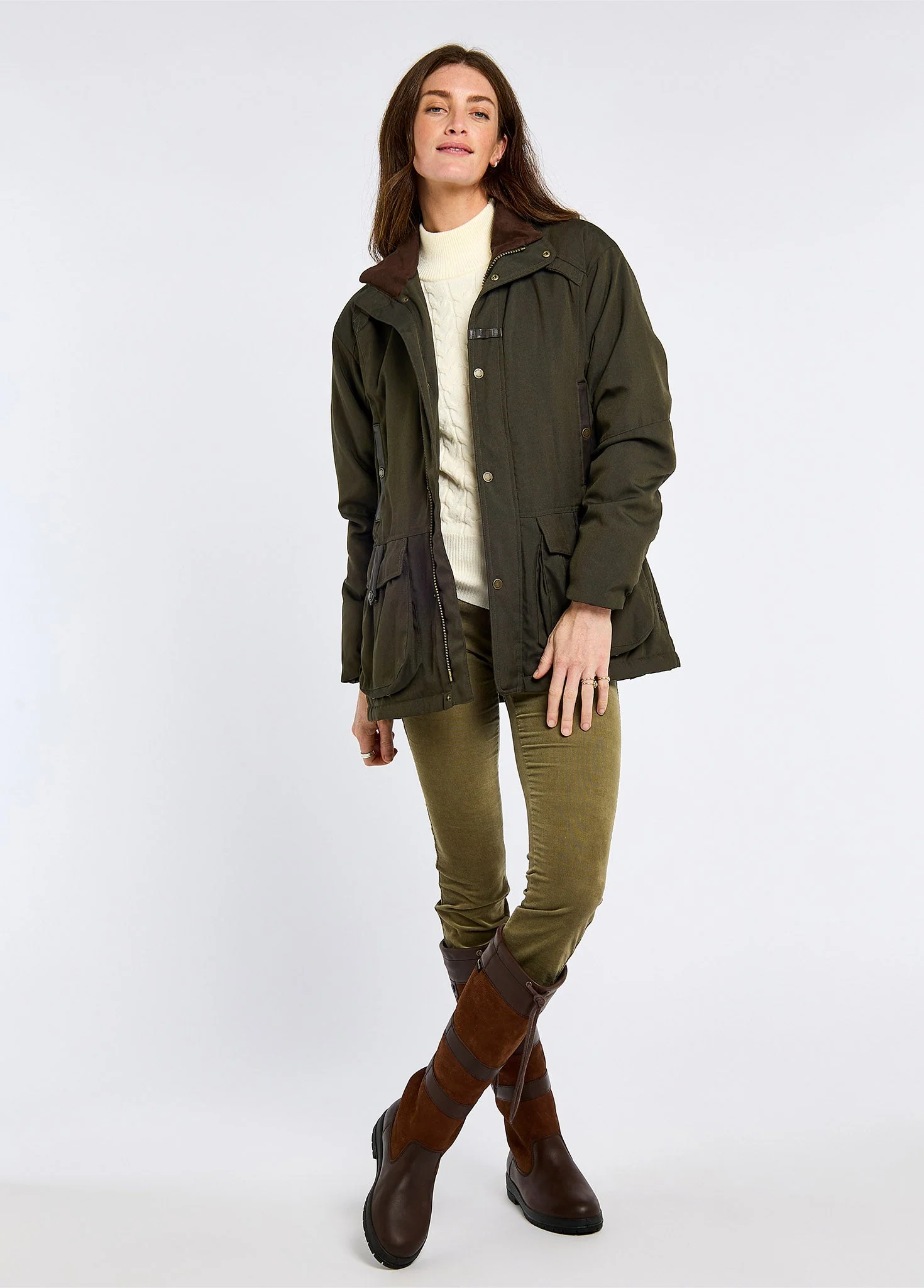 Sherwood Utility Coat - Olive - Image 2