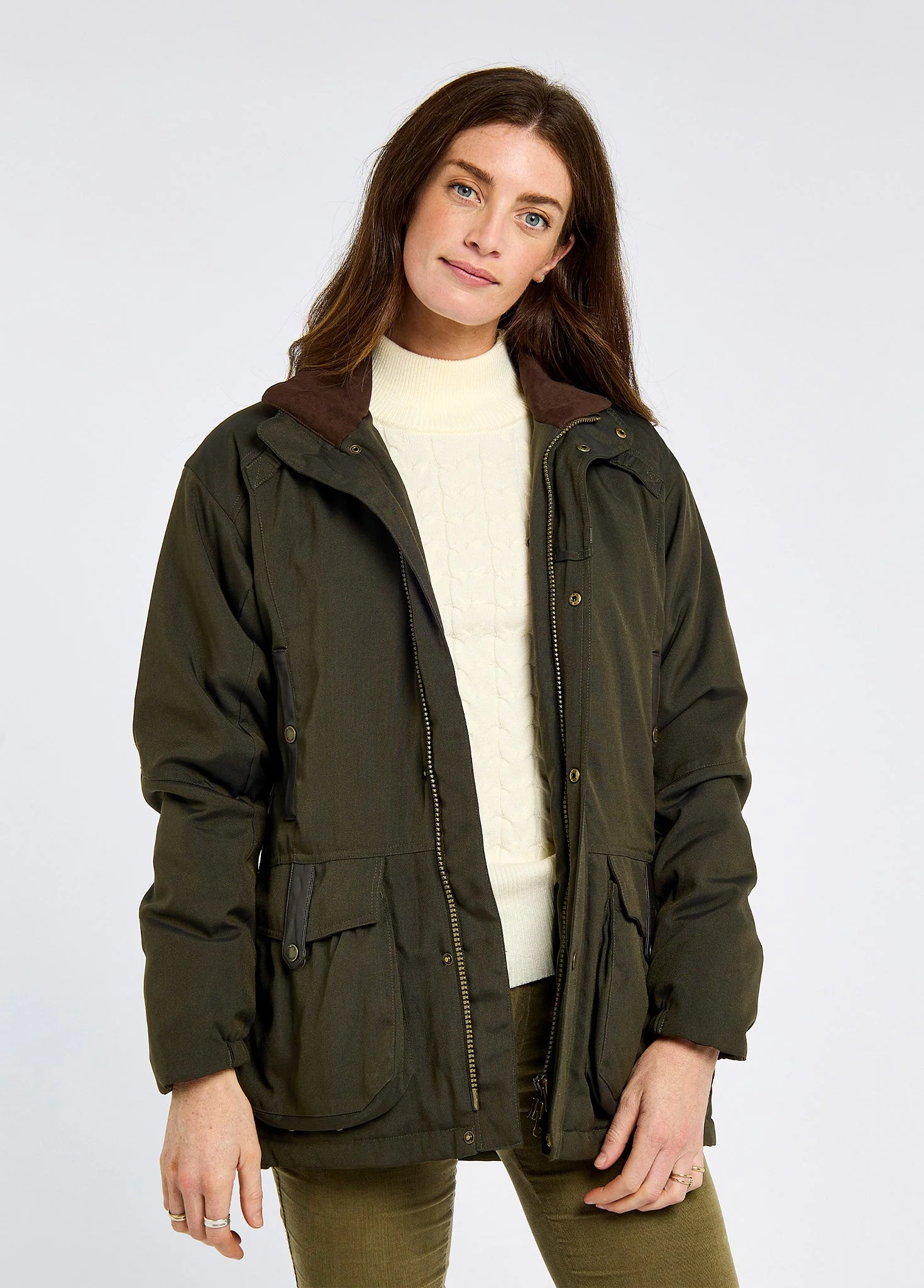 Sherwood Utility Coat - Olive - Image 3
