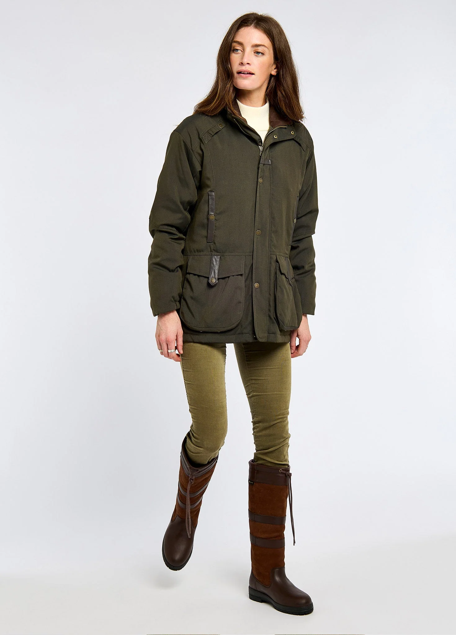 Sherwood Utility Coat - Olive - Image 4