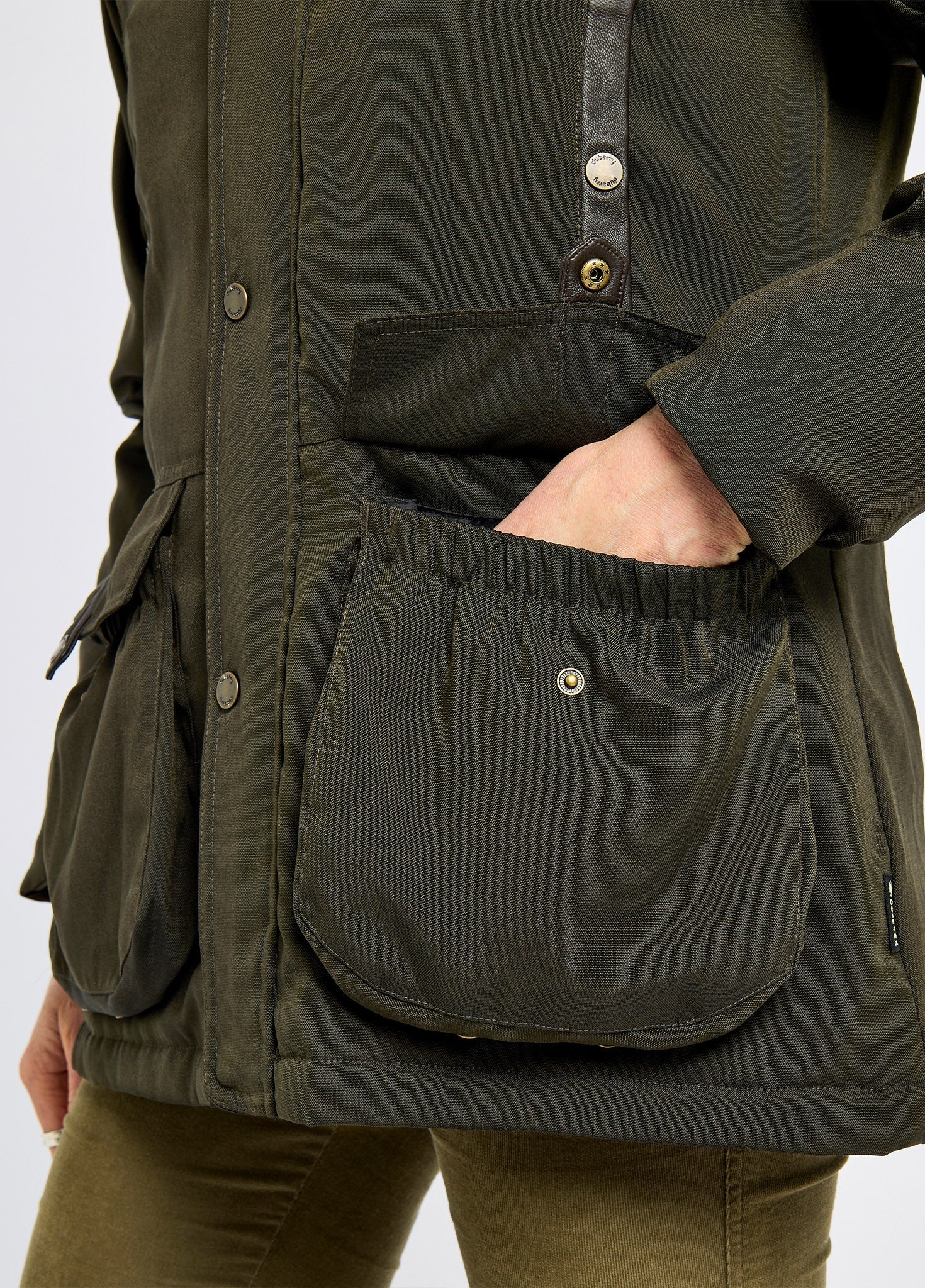 Sherwood Utility Coat - Olive - Image 5