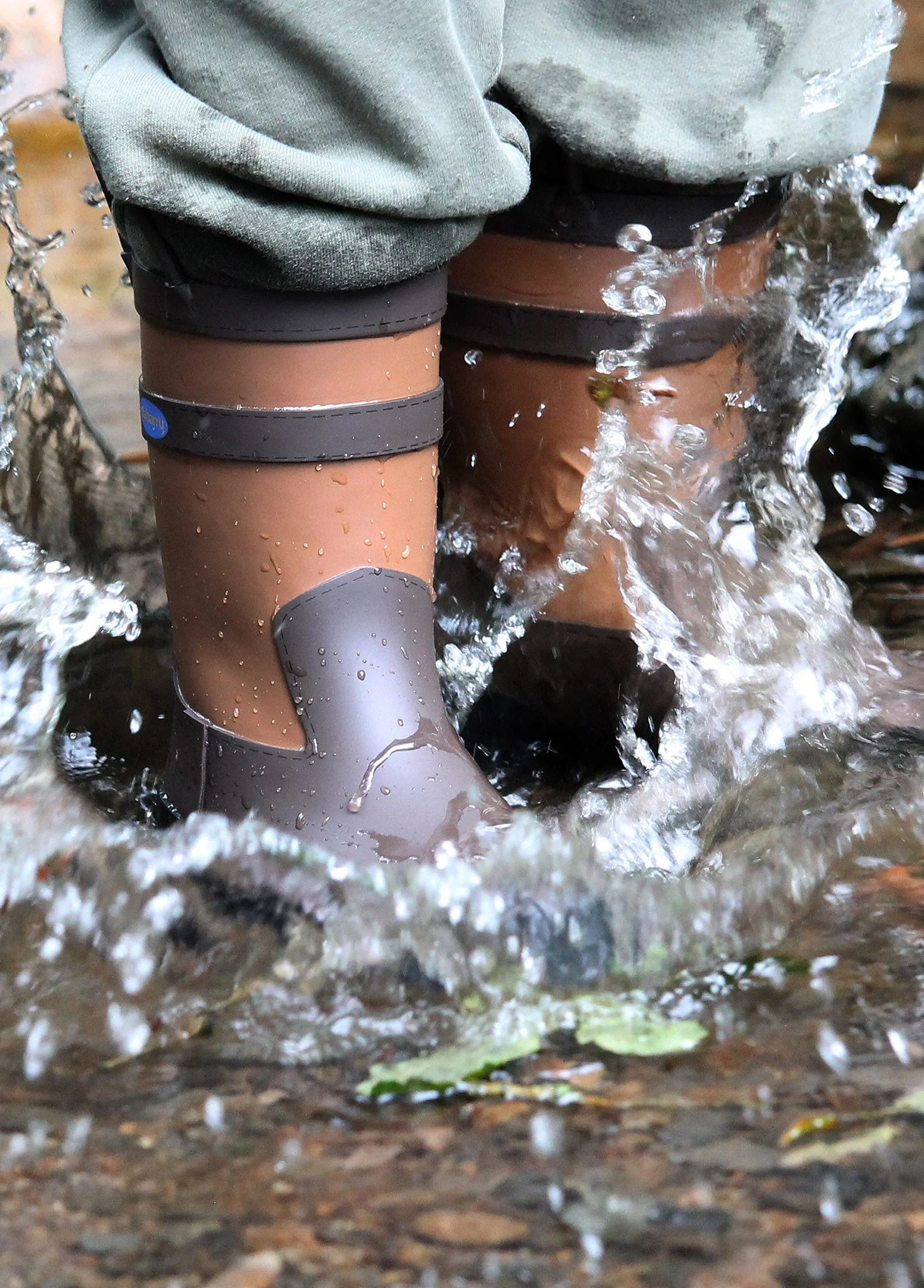 Splash Children's Waterproof Boot - Walnut - Image 10