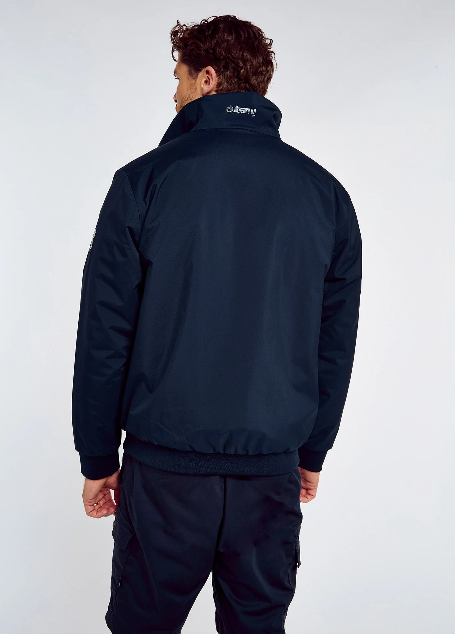 Starboard Men’s waterproof blouson jacket- Navy - Image 4
