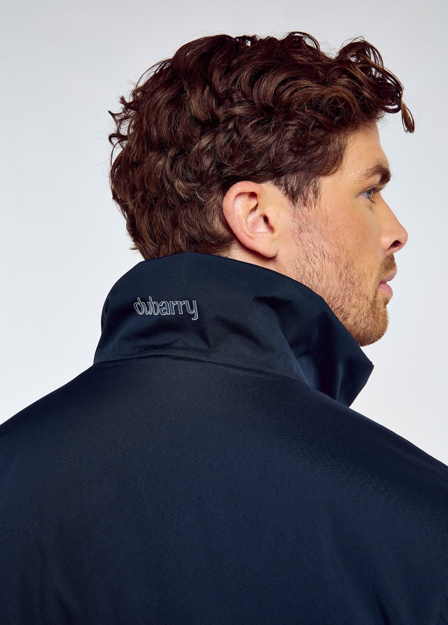Starboard Men’s waterproof blouson jacket- Navy - Image 5