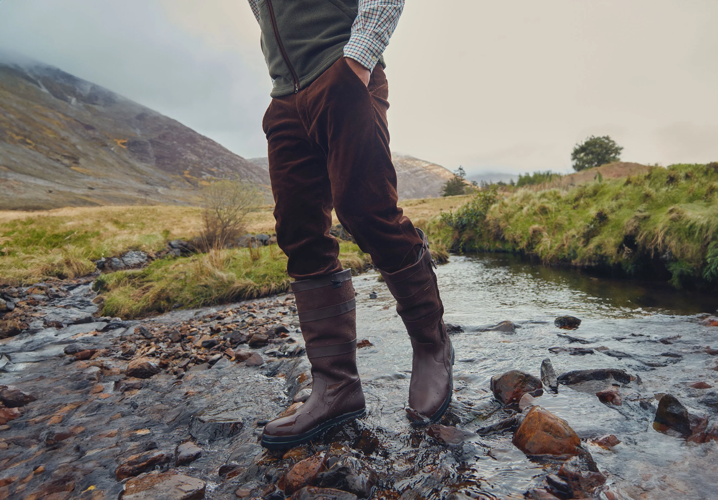 Stride Men's Corduroy Trousers - Brown - Image 3
