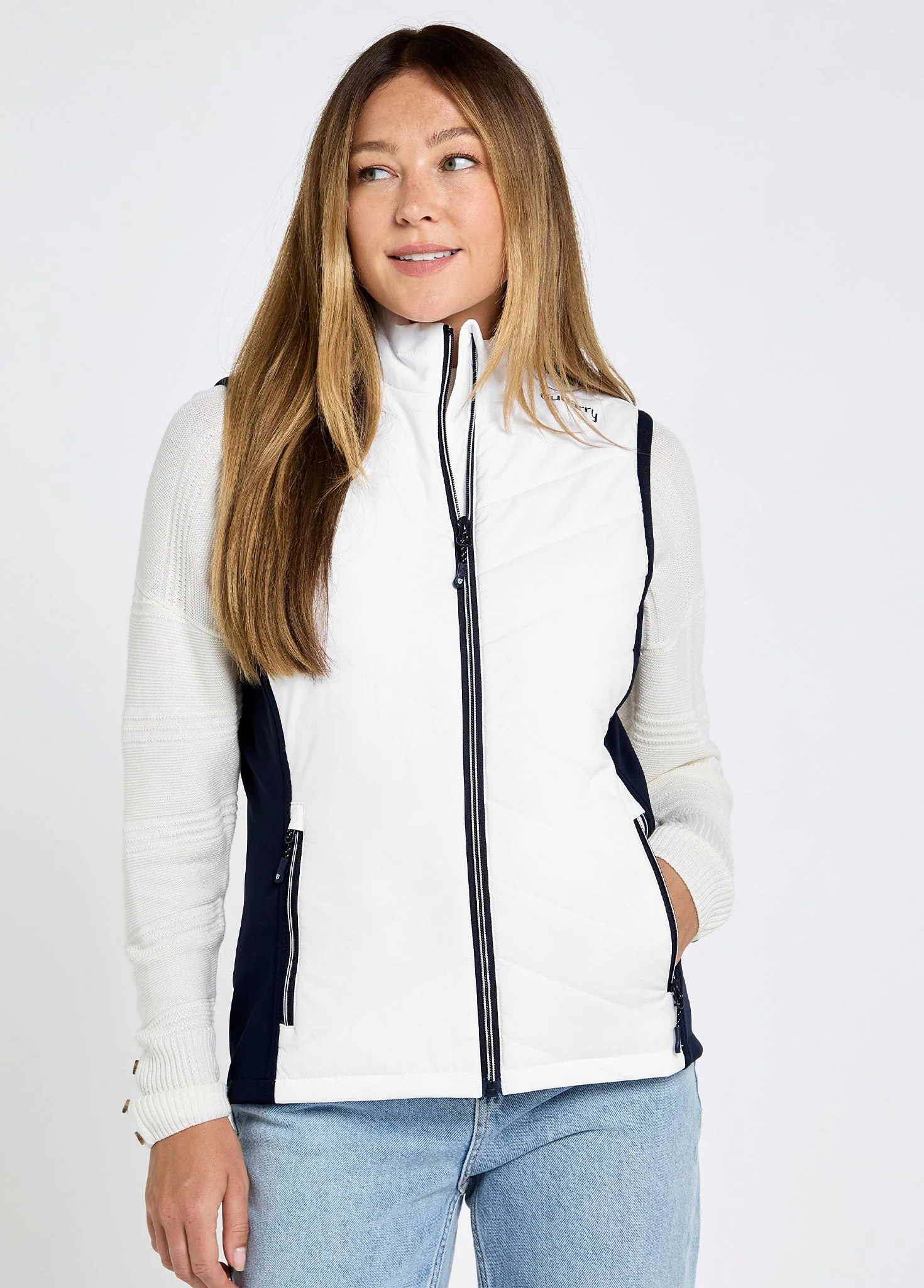 Sunway Women's Hybrid Gilet - White - Image 4