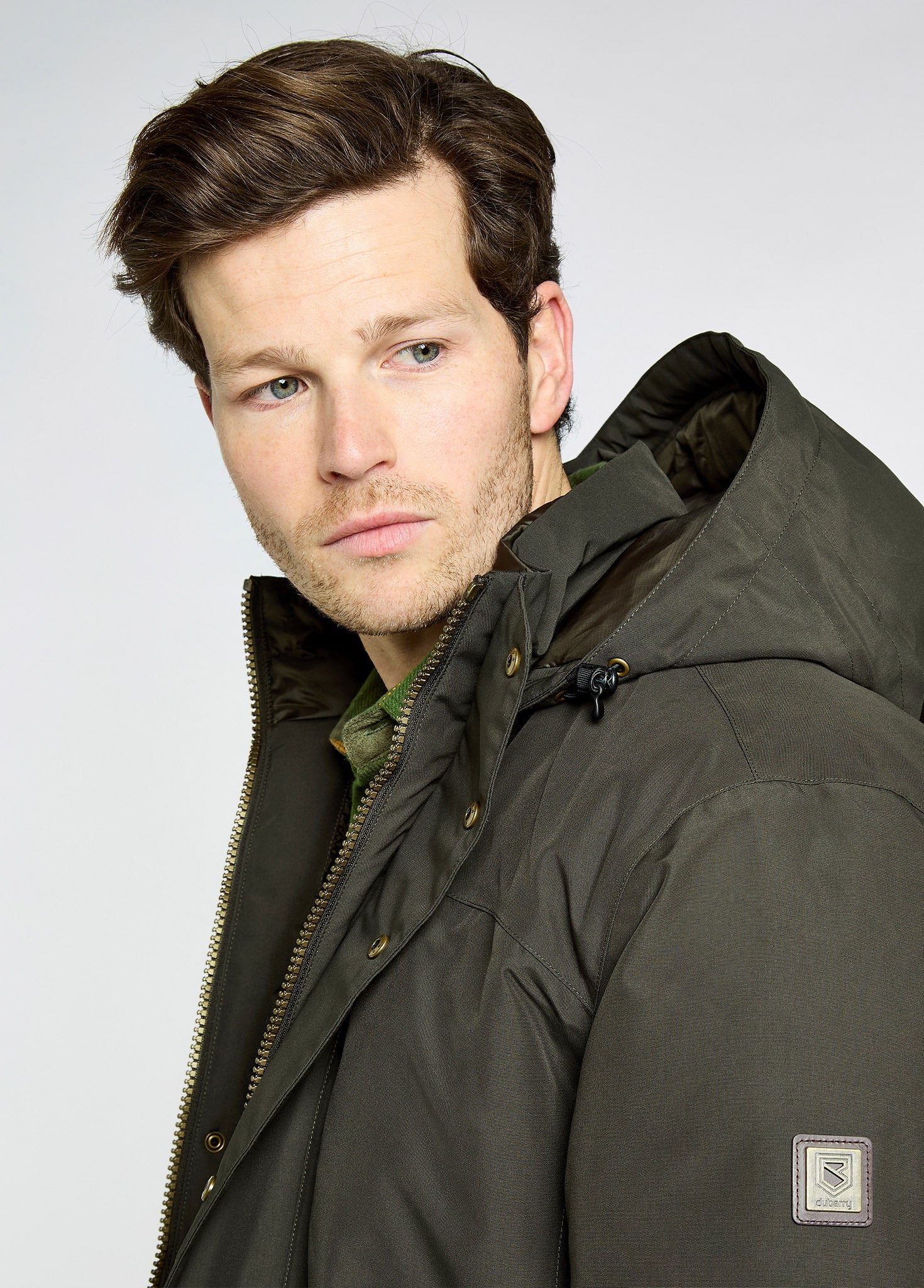 Swiftsheath Men’s waterproof, hooded down parka - Olive - Image 5