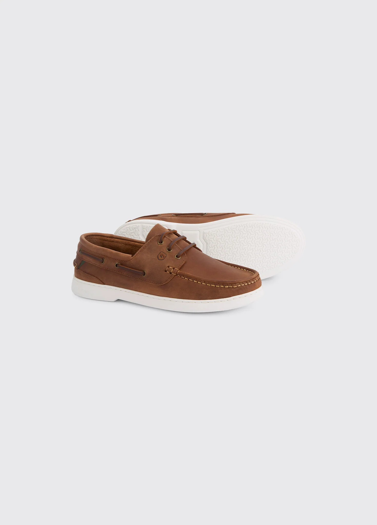 Tavira Men's dubarrylite™ Three Eye-Tie Moccasin - Chestnut - Image 2