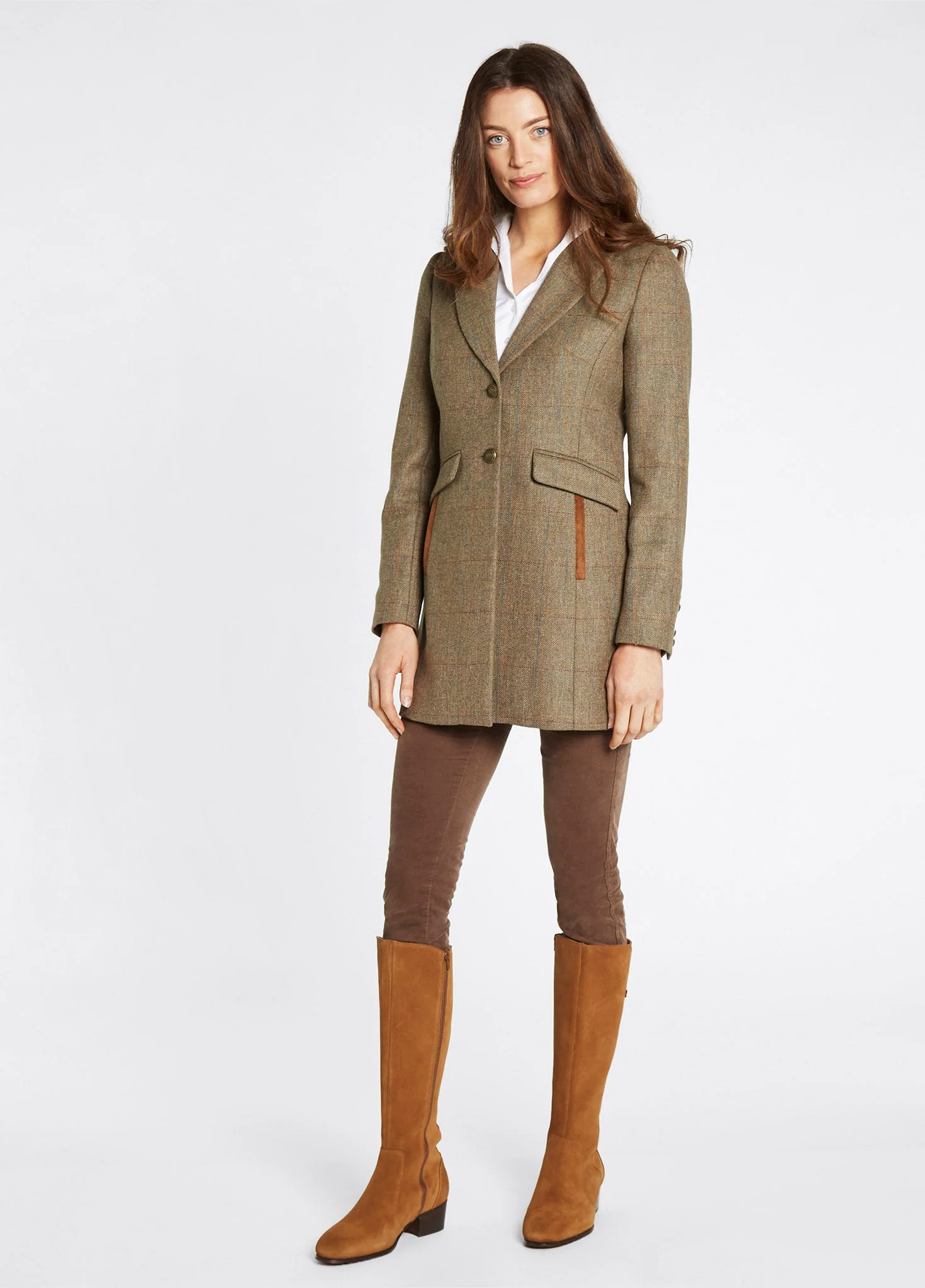 Treefern Women's Tweed Jacket - Burren - Image 2