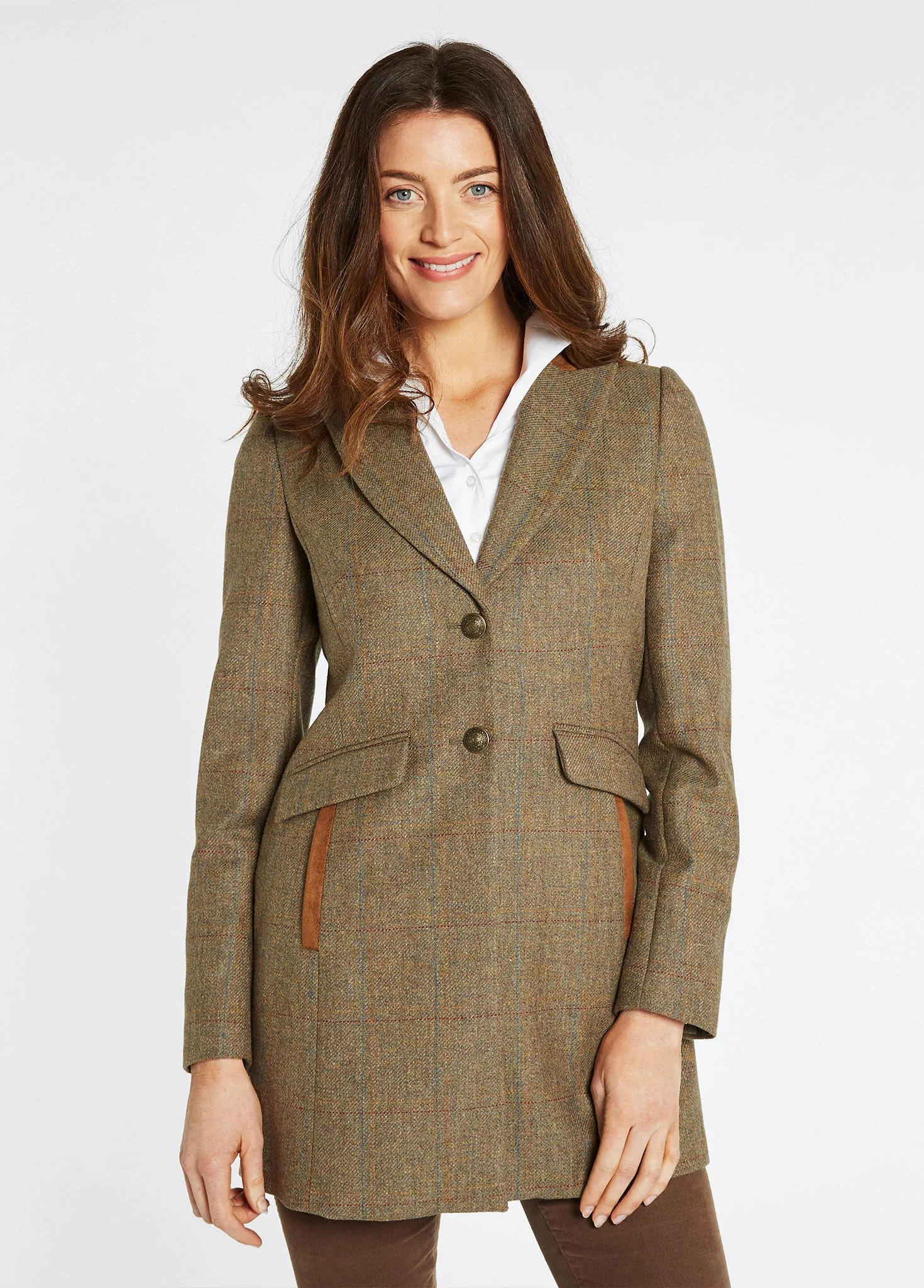 Treefern Women's Tweed Jacket - Burren - Image 5