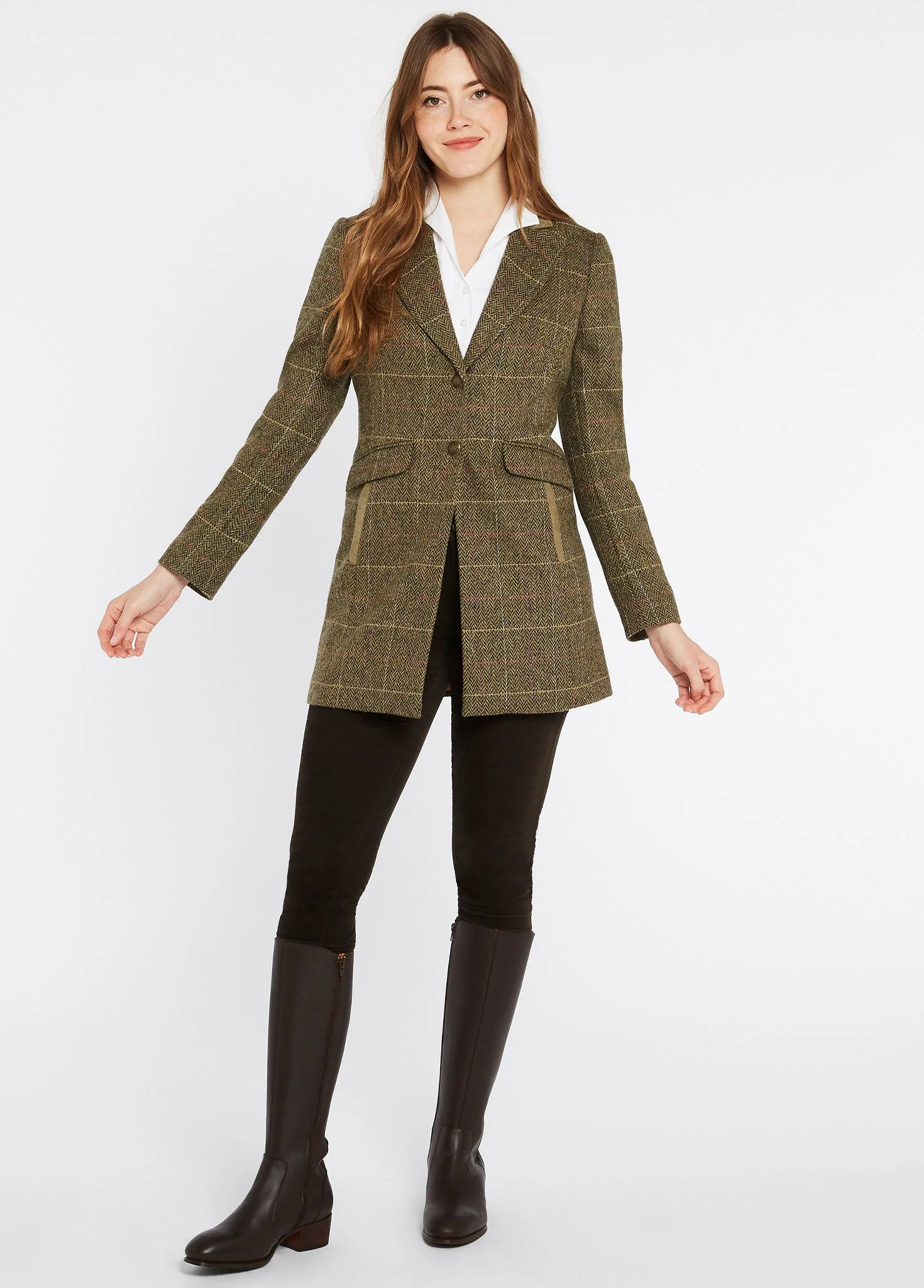 Treefern Women's Tweed Jacket - Thistle - Image 2