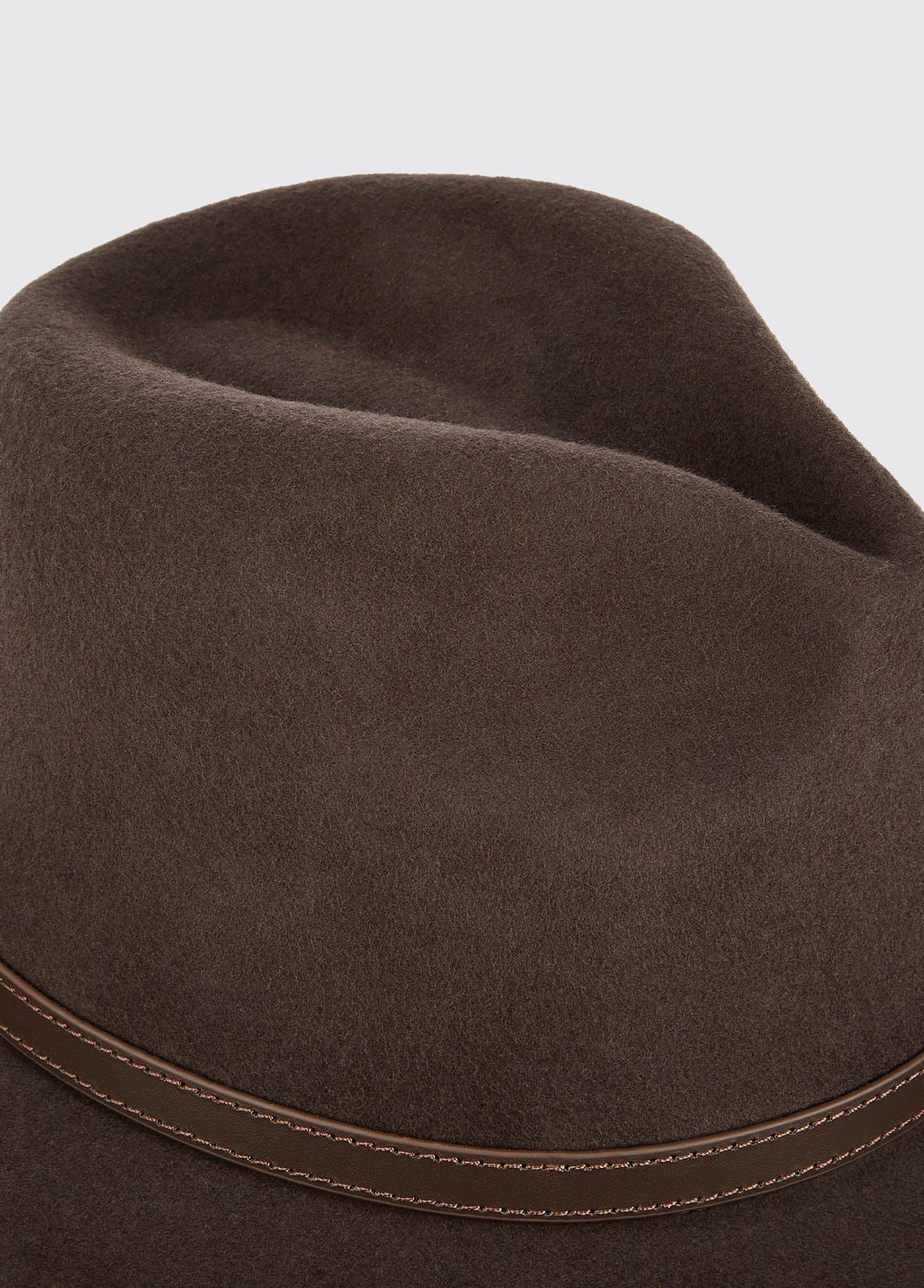 Frontier Fedora Hat - Brown - Image 3