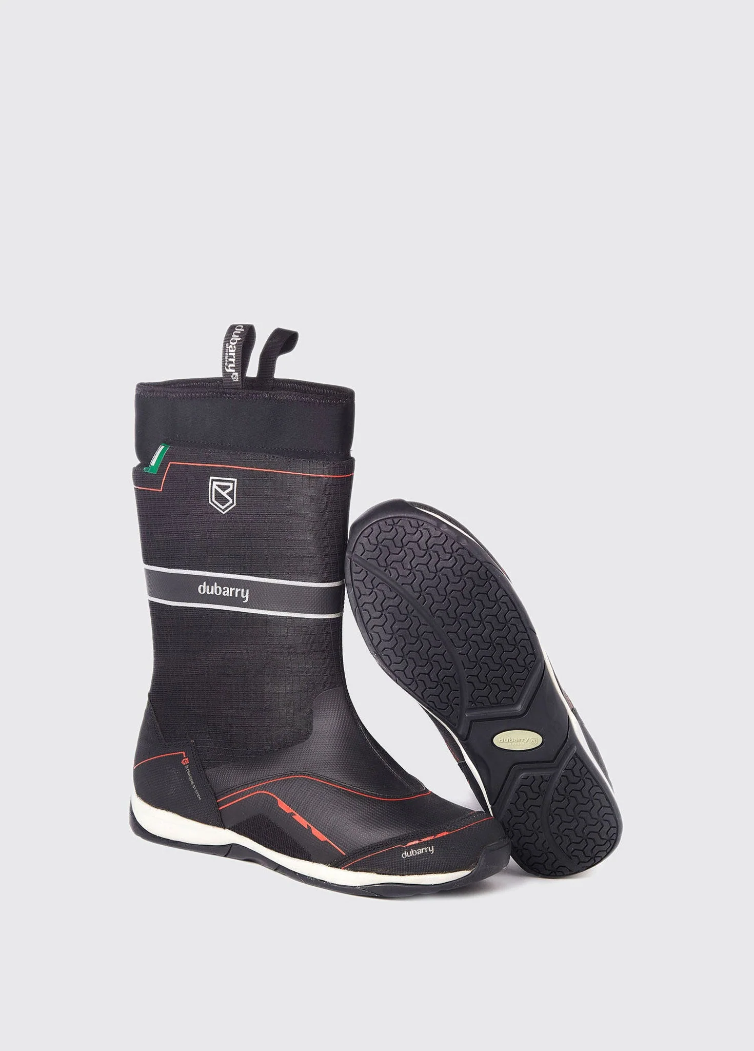 Fastnet Sailing Boot - Black - Image 2