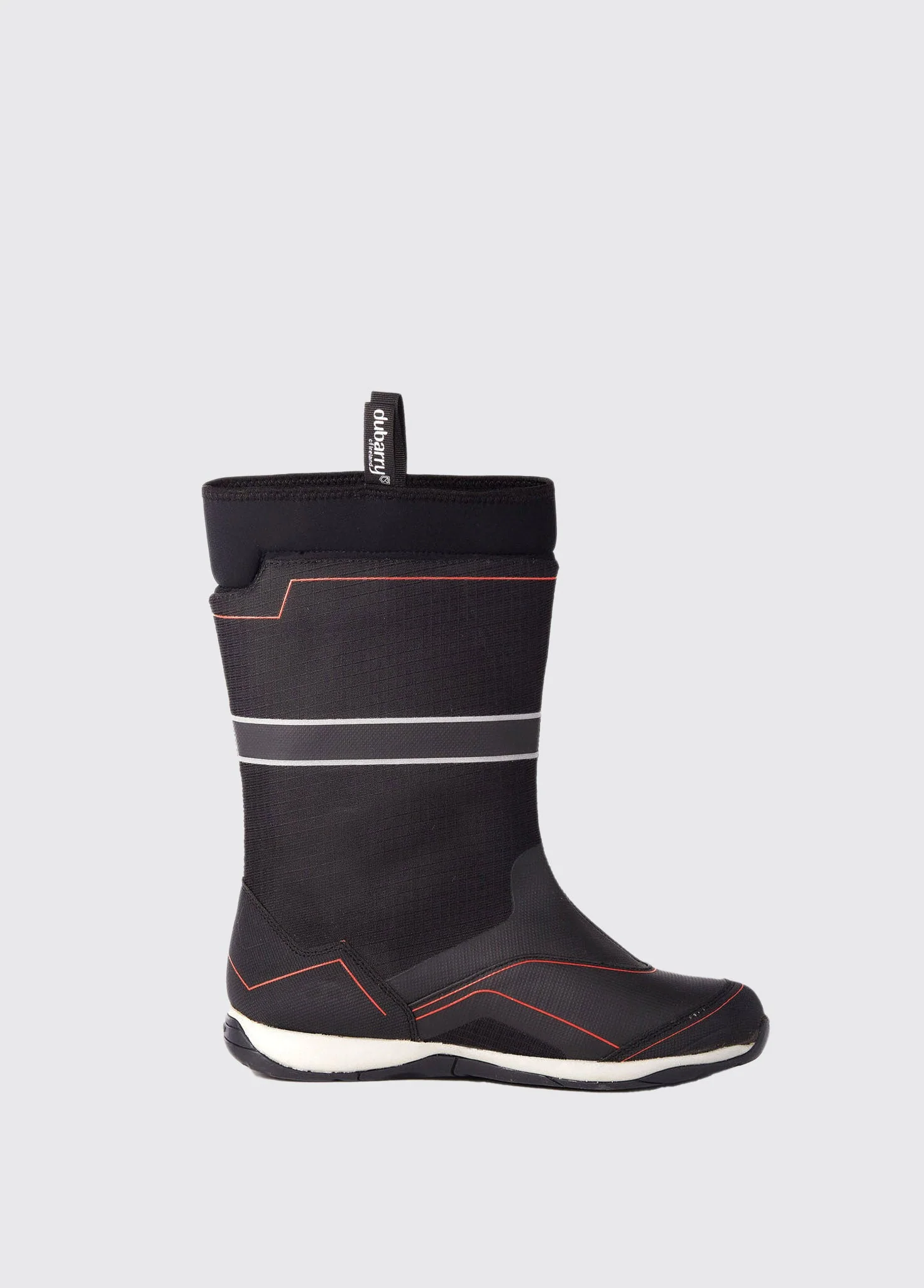 Fastnet Sailing Boot - Black - Image 3