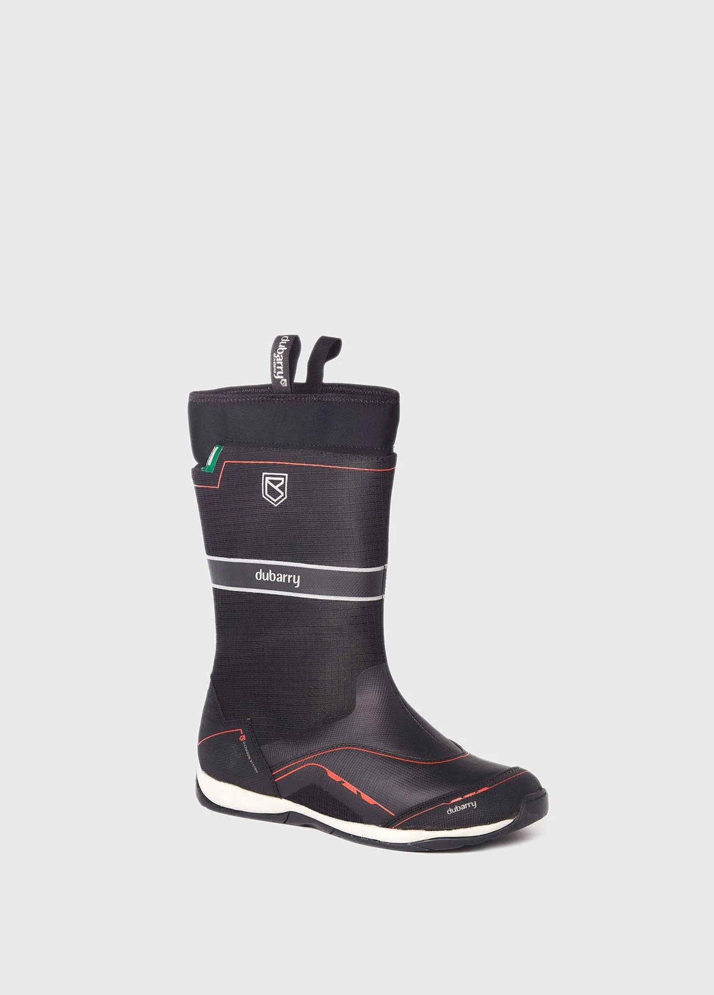 Fastnet Sailing Boot - Black - Image 4