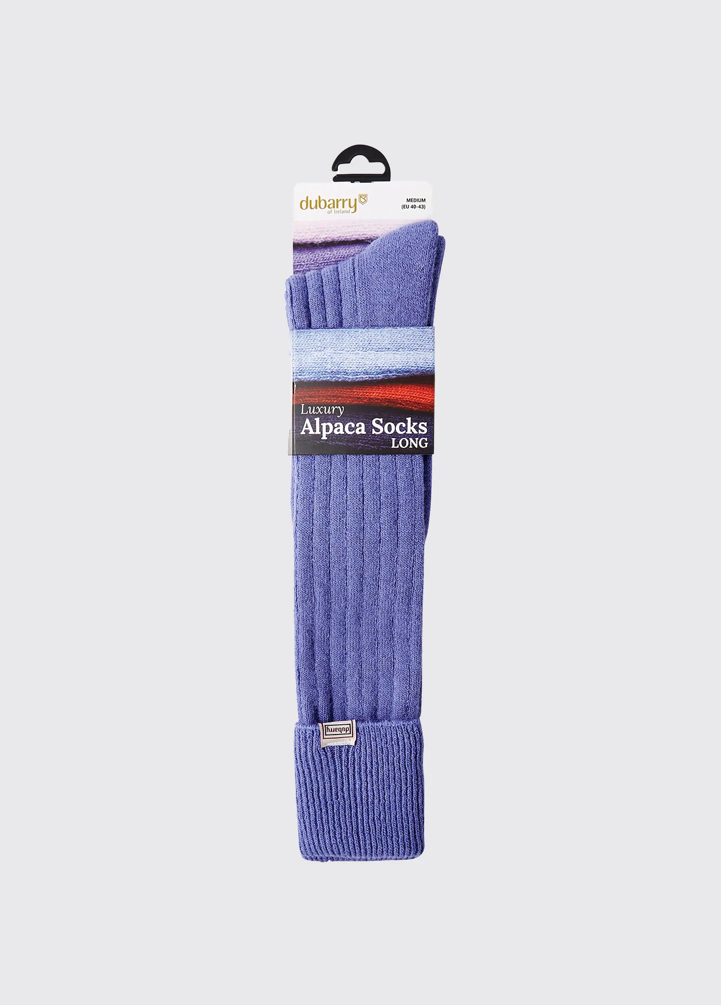 Alpaca Socks - Sky - Image 4