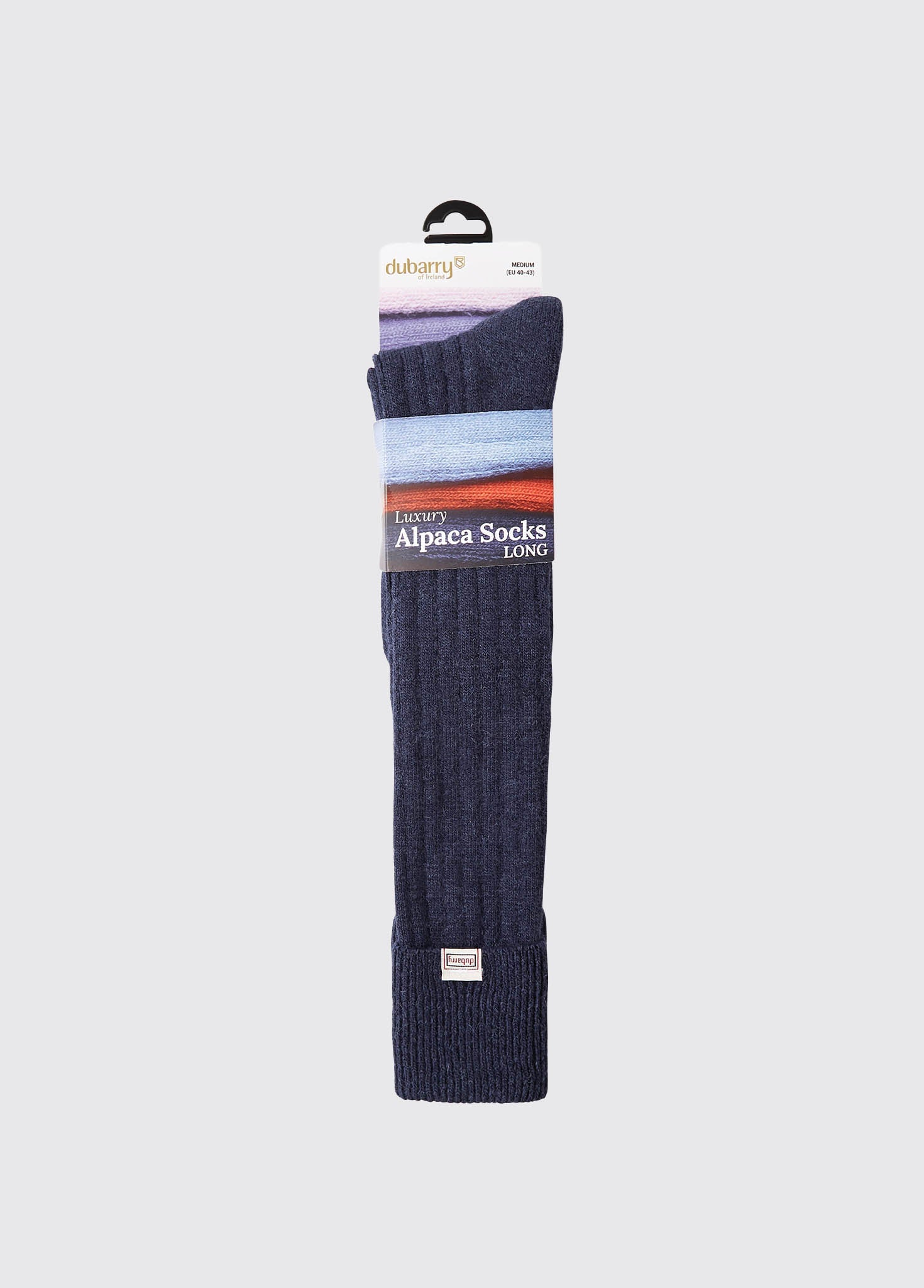 Alpaca Socks - Navy - Image 4