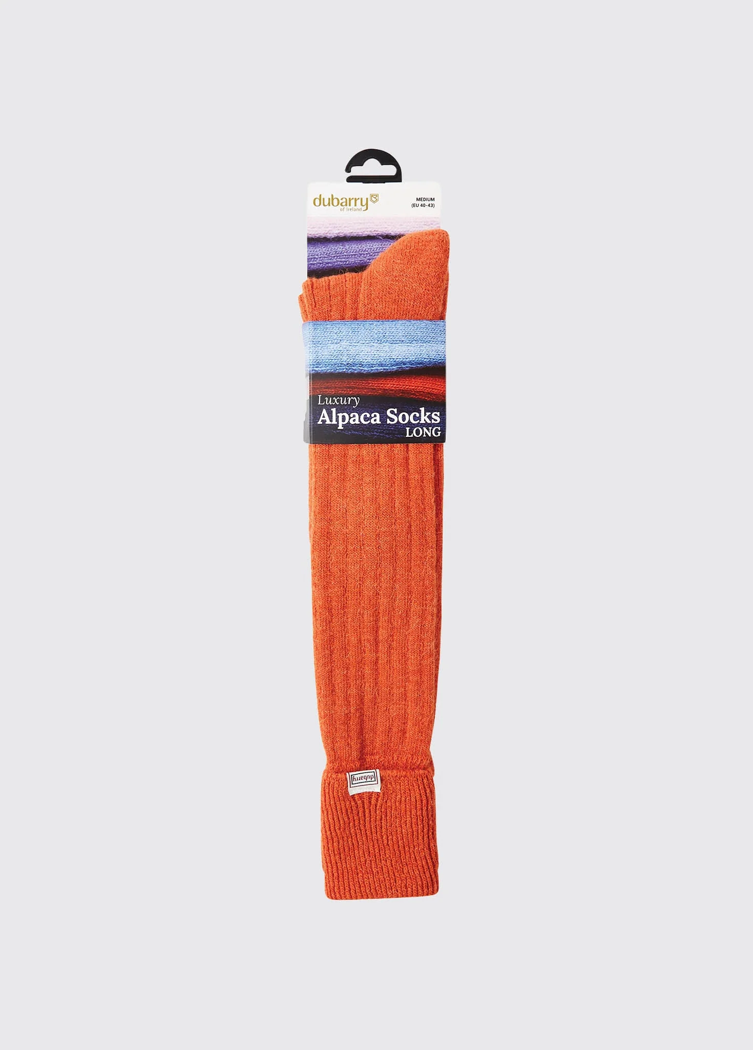 Alpaca Socks - Terracotta - Image 4