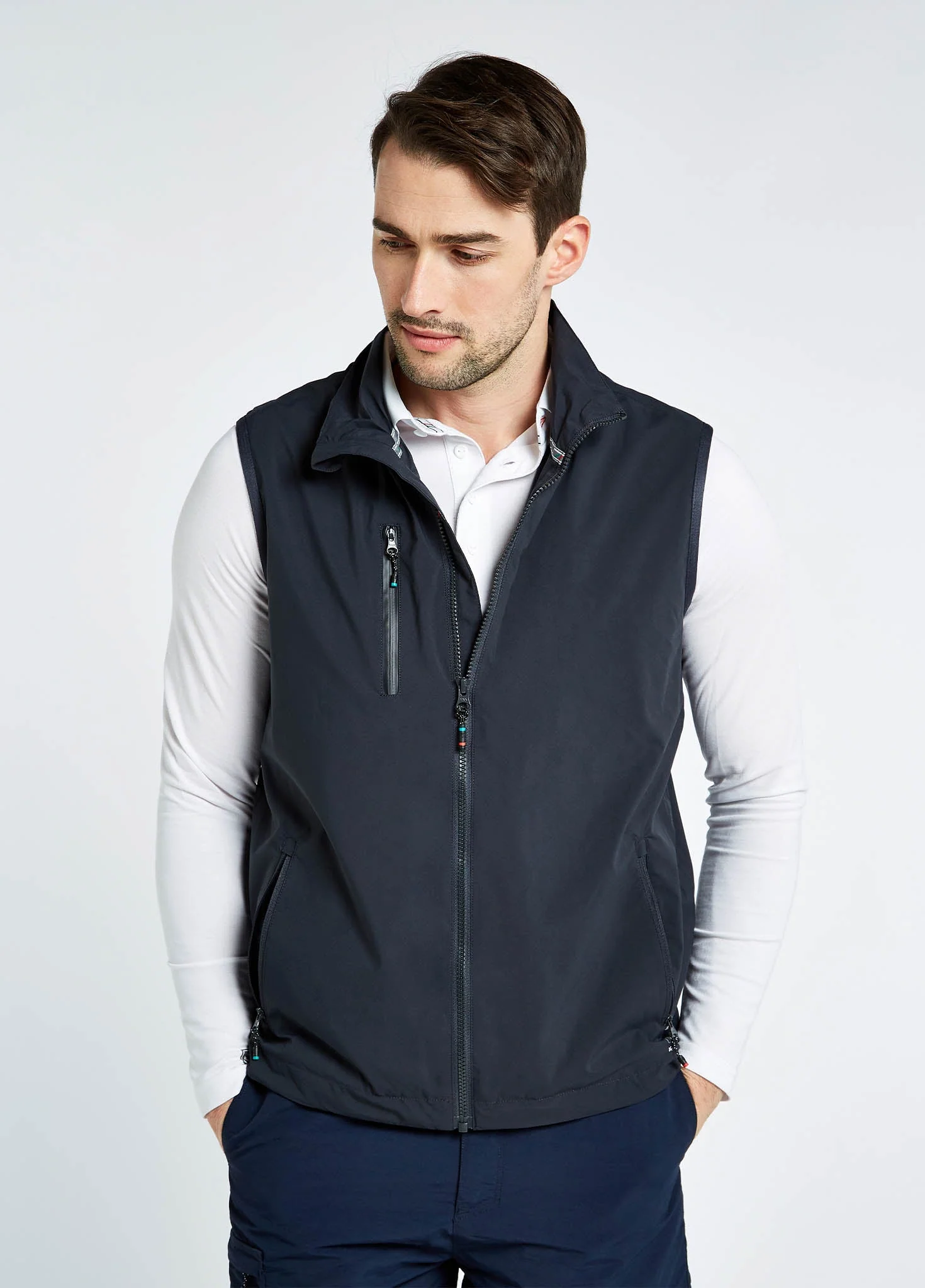 Lanzarote Mens Tech Gilet - Graphite - Image 3