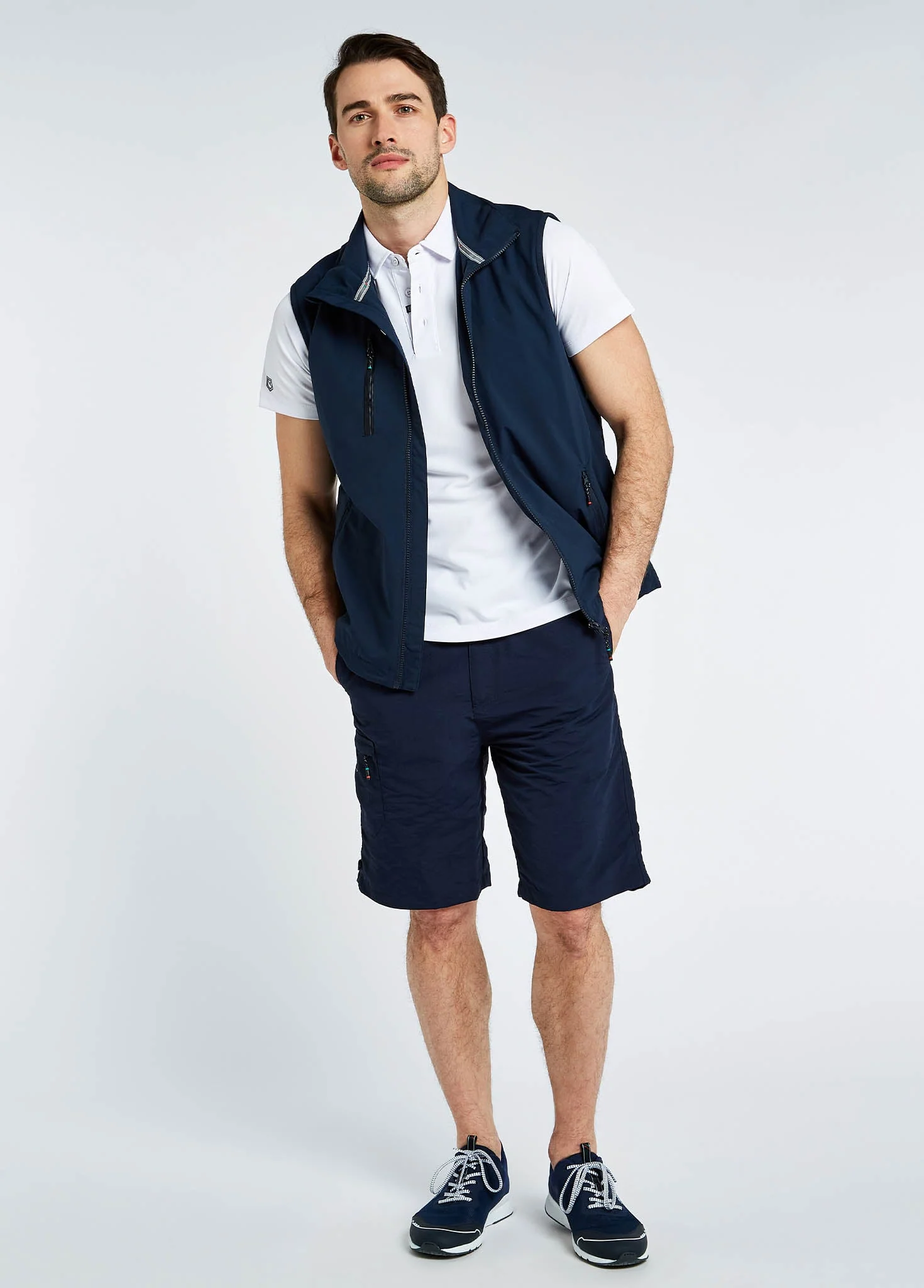 Lanzarote Mens Tech Gilet - Navy - Image 2