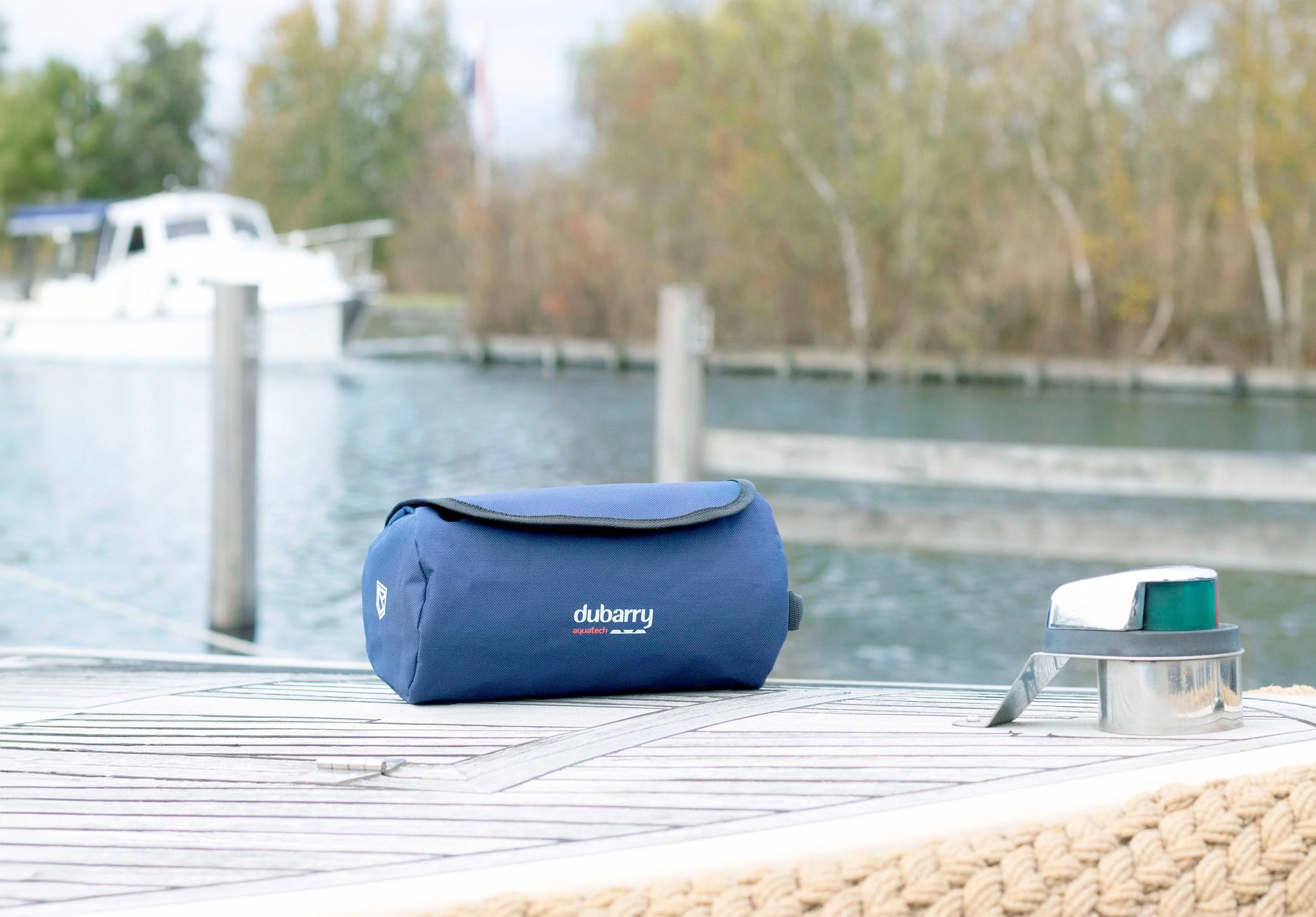 Lisbon Wash Bag - Navy - Image 3